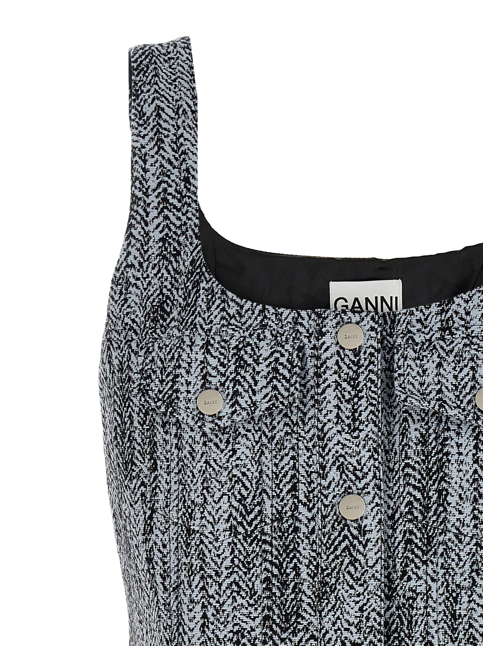 Tweed dress W0186371 (GANNI / ワンピース・ドレス・オールインワン ) | GANNI (ガニー)(2)
