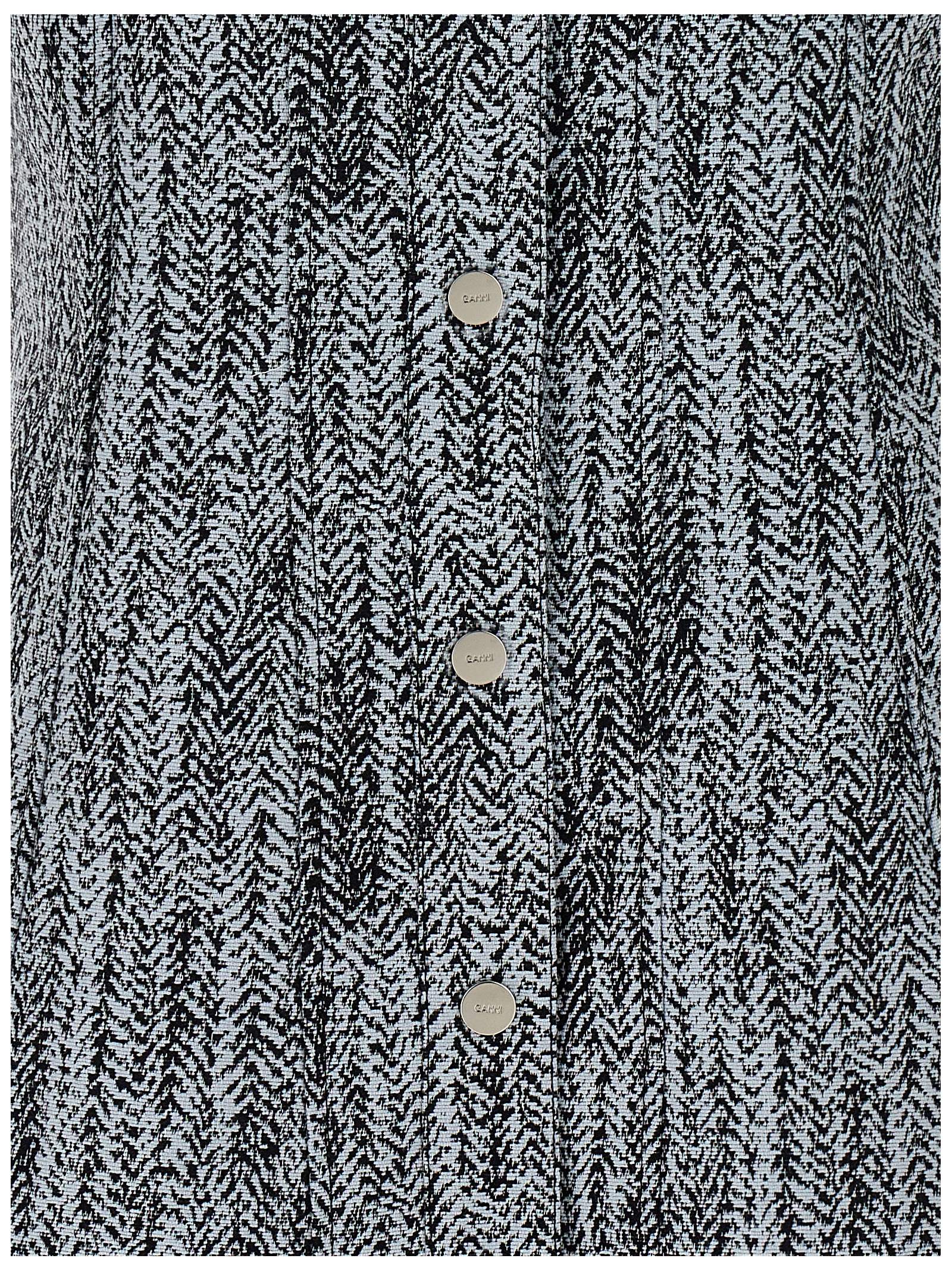 Tweed dress W0186371 (GANNI / ワンピース・ドレス・オールインワン ) | GANNI (ガニー)(3)