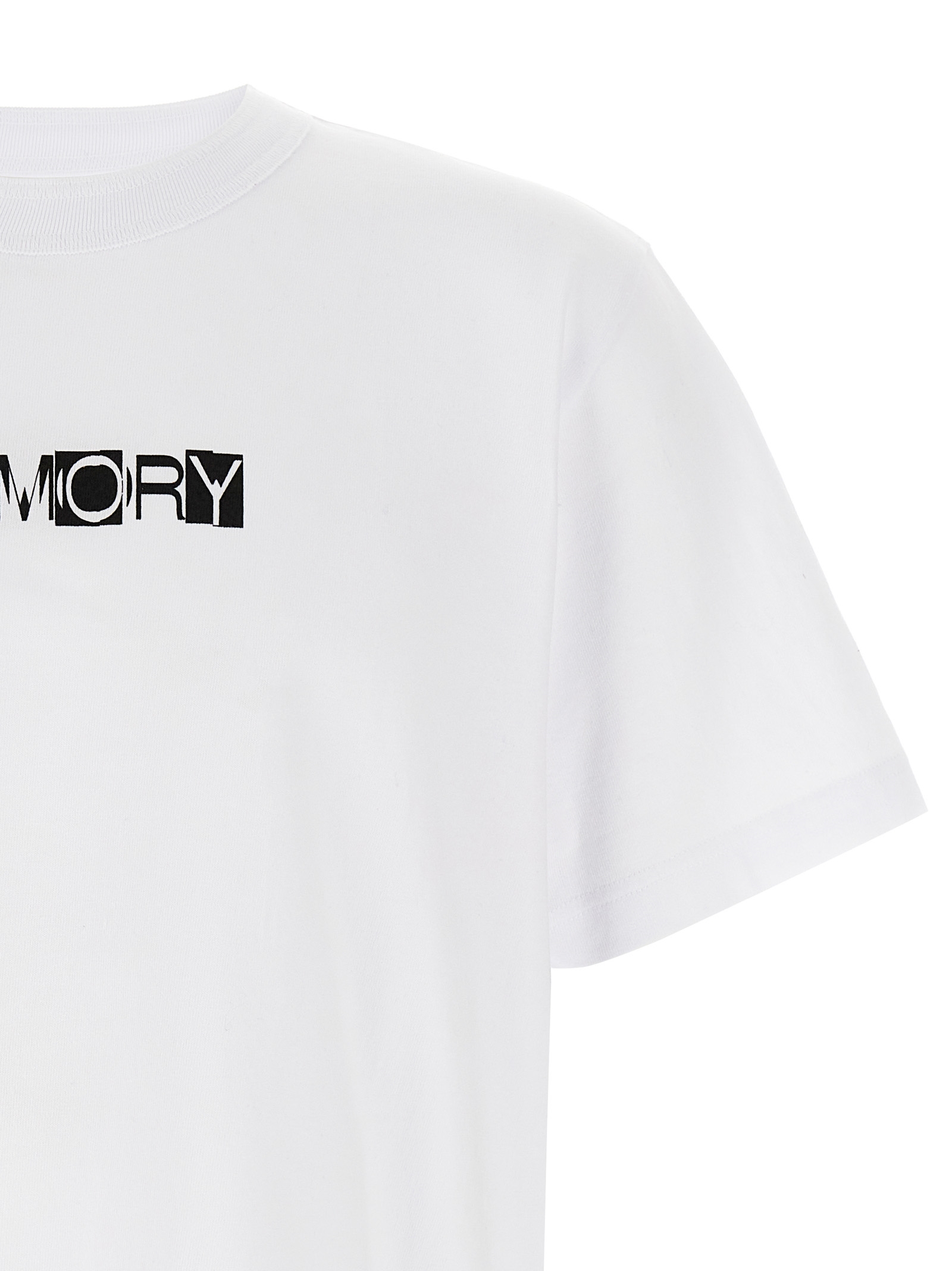 sacai オンライン限定　memory Tシャツ　ホワイト Memory' T-shirt 250971S101（Tシャツ・カットソー）｜sacai（サカイ