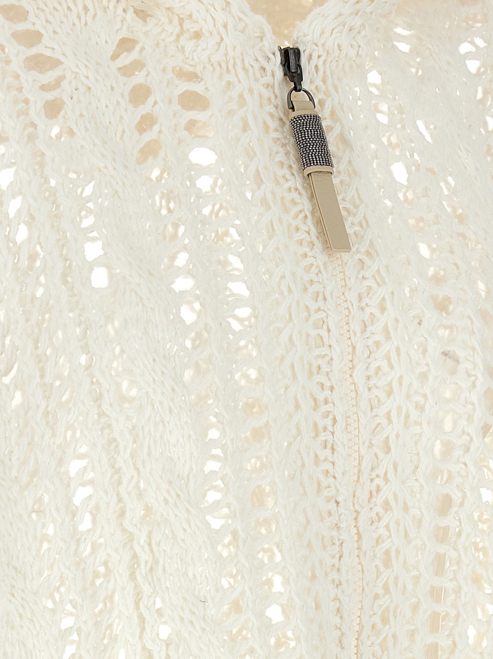 'Cable & Mesh' cardigan M3Y351806C2723 (Brunello Cucinelli / ニット・セーター・カーディガン ) | Brunello Cucinelli (ブルネロ・クチネリ)(3)