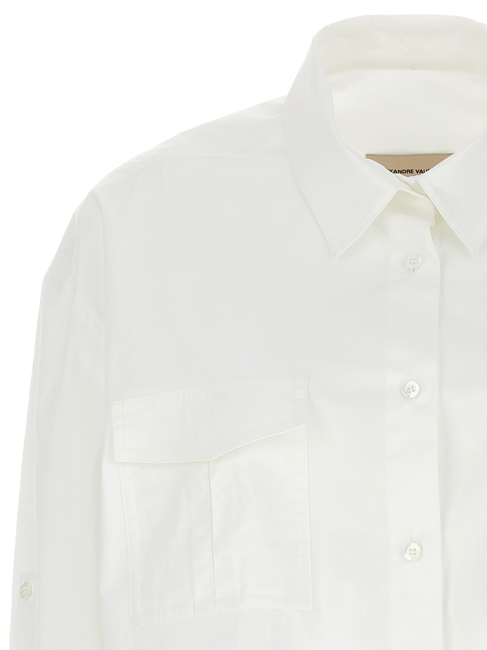 Pocket shirt 232SH1902WHITE (ALEXANDRE VAUTHIER / シャツ・ブラウス ) | ALEXANDRE VAUTHIER (アレクサンドル ボーティエ)(2)