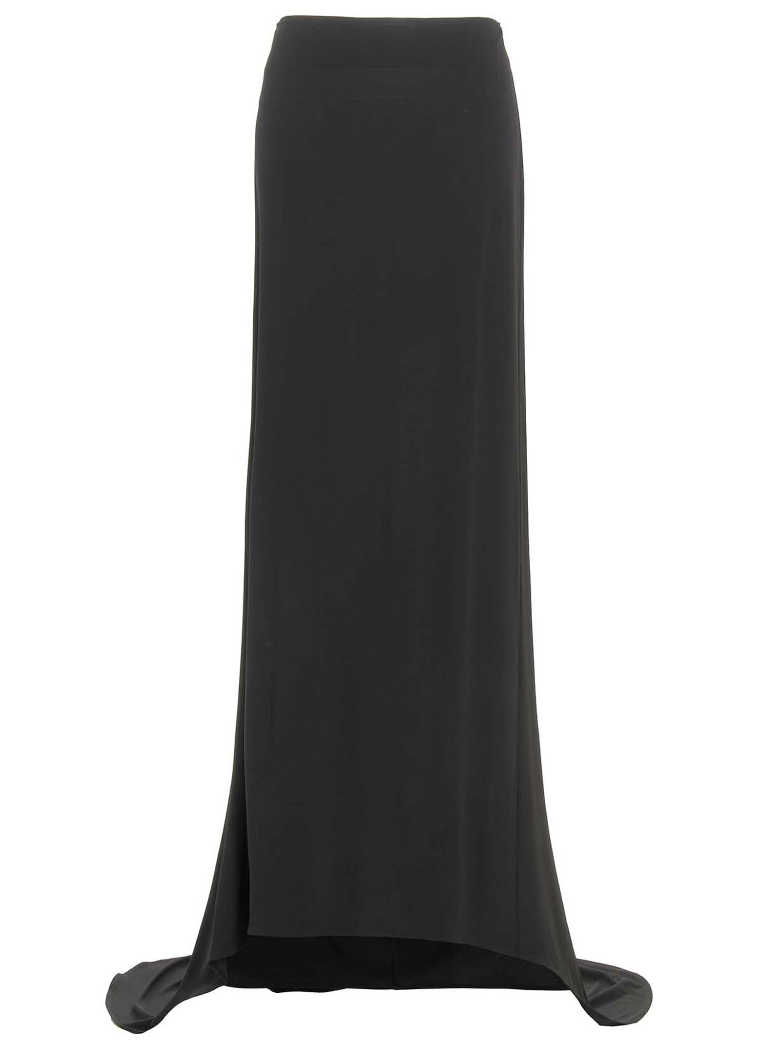 Asymmetrical long skirt 240423BLACK (MAGDA BUTRYM / スカート ) | MAGDA BUTRYM (マグダブトリム)