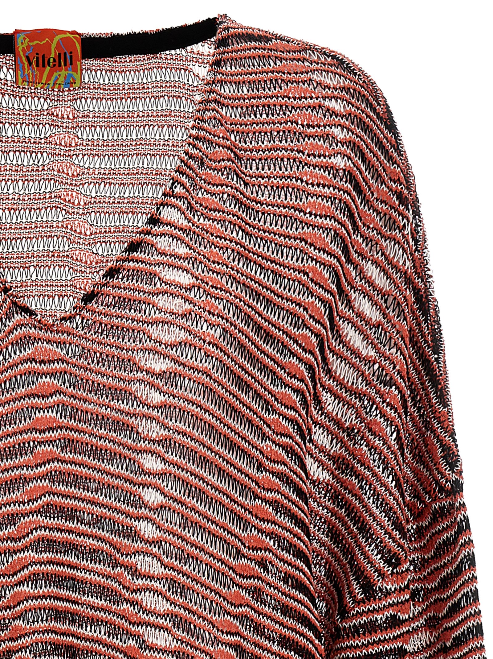'Wave Jacquard' sweater SS23D38G07PLKJ12MULTICOLOR (VITELLI / ニット・セーター・カーディガン ) | VITELLI (ヴィテッリ)(2)
