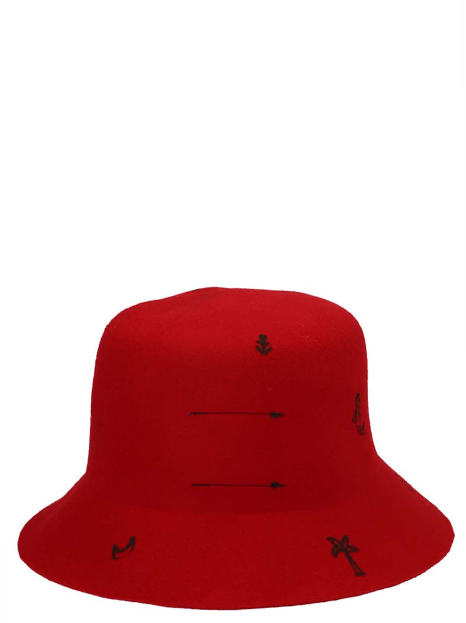 'Freya' Superduper x Laurent Jorubini bucket hat FREYAIBISCO (SUPERDUPER / 帽子 ) | SUPERDUPER (スーパーデューパー)(2)