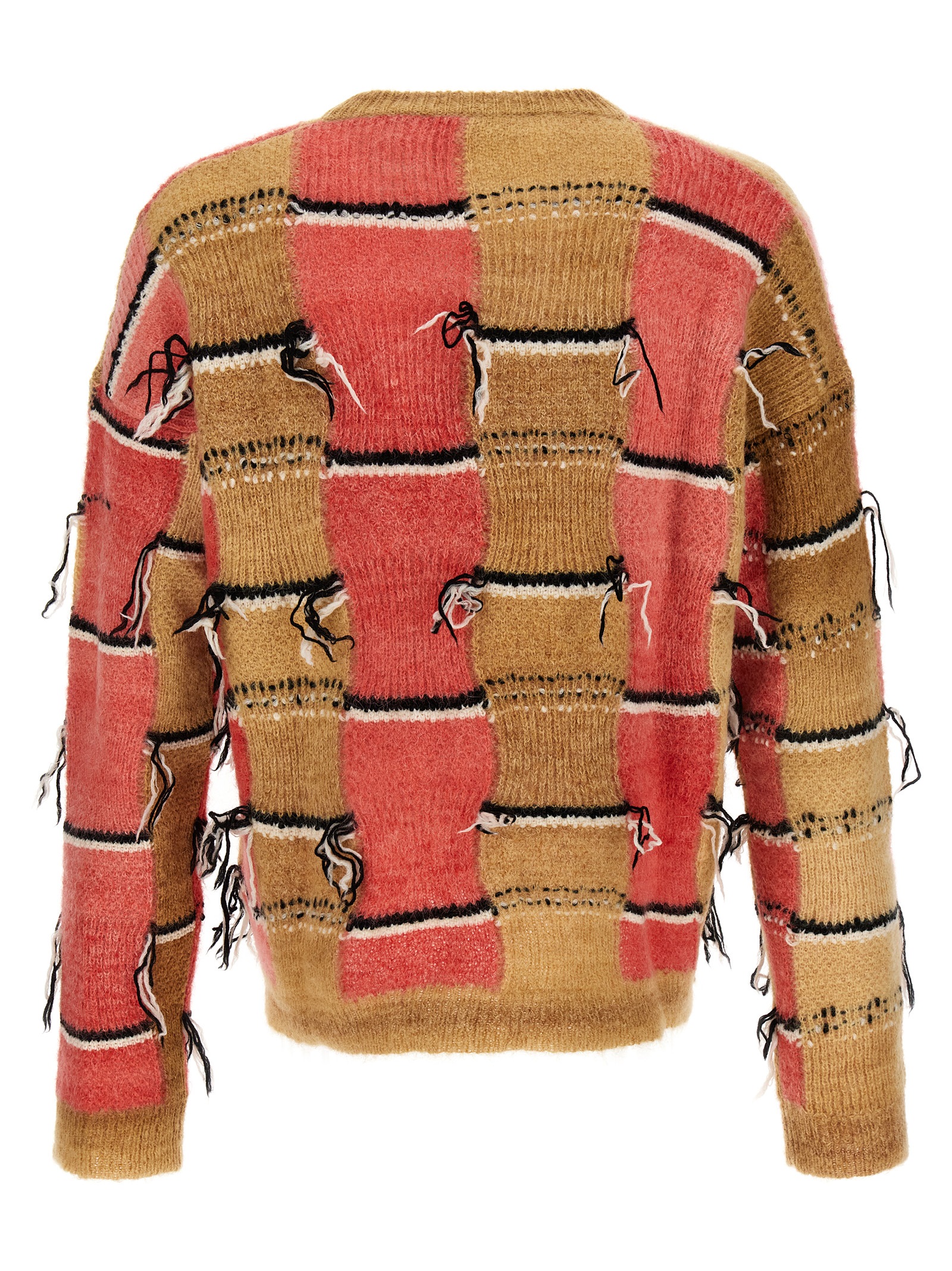 Fringed multicolor sweater GCMG0334Q0UFP402INW34 (Marni / ニット・セーター・カーディガン ) | Marni (マルニ)(1)