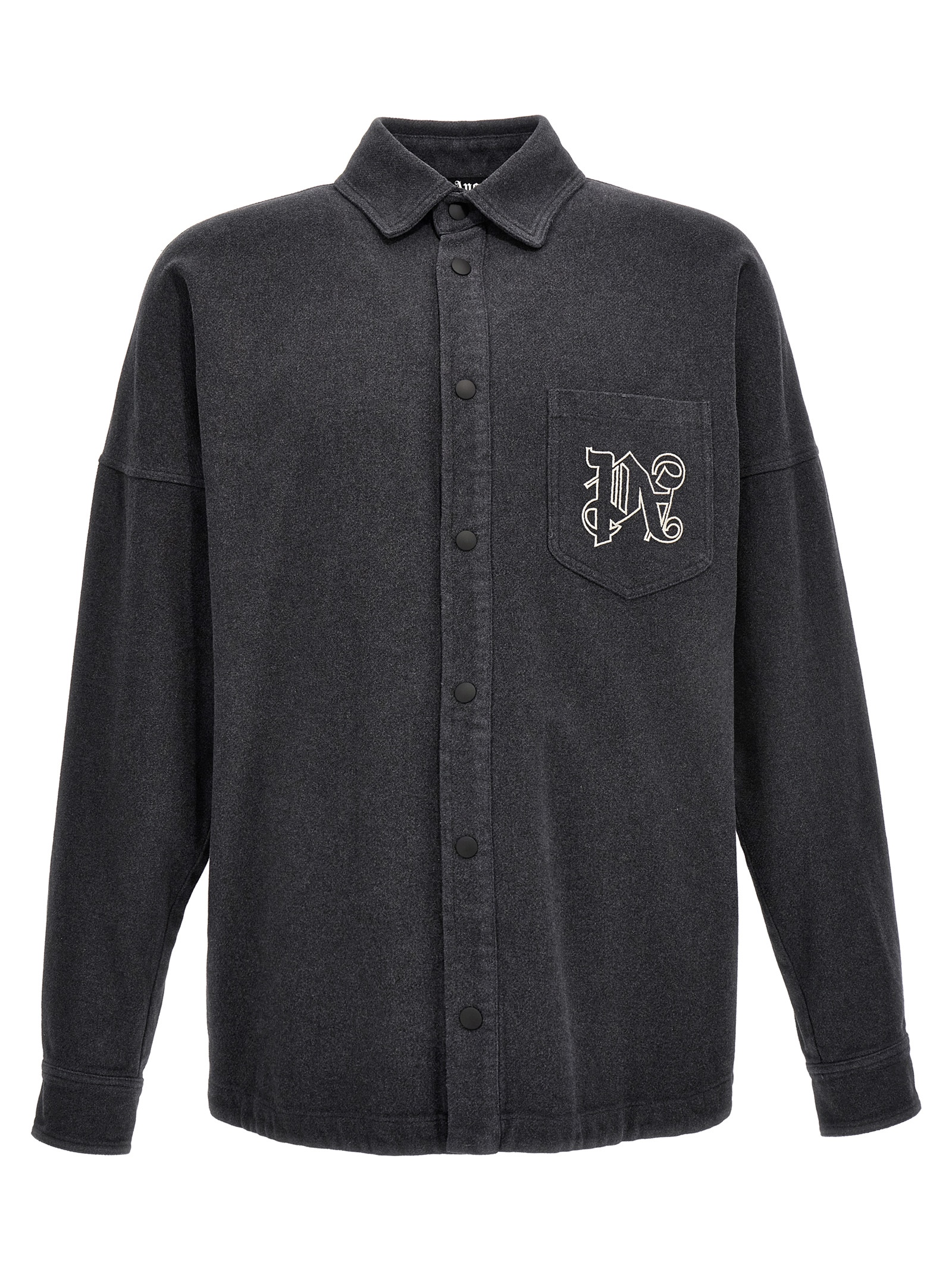 PA Monogram overshirt PMES002E23FAB00111031103 (Palm Angels / シャツ・ブラウス ) | Palm Angels (パームエンジェルス)