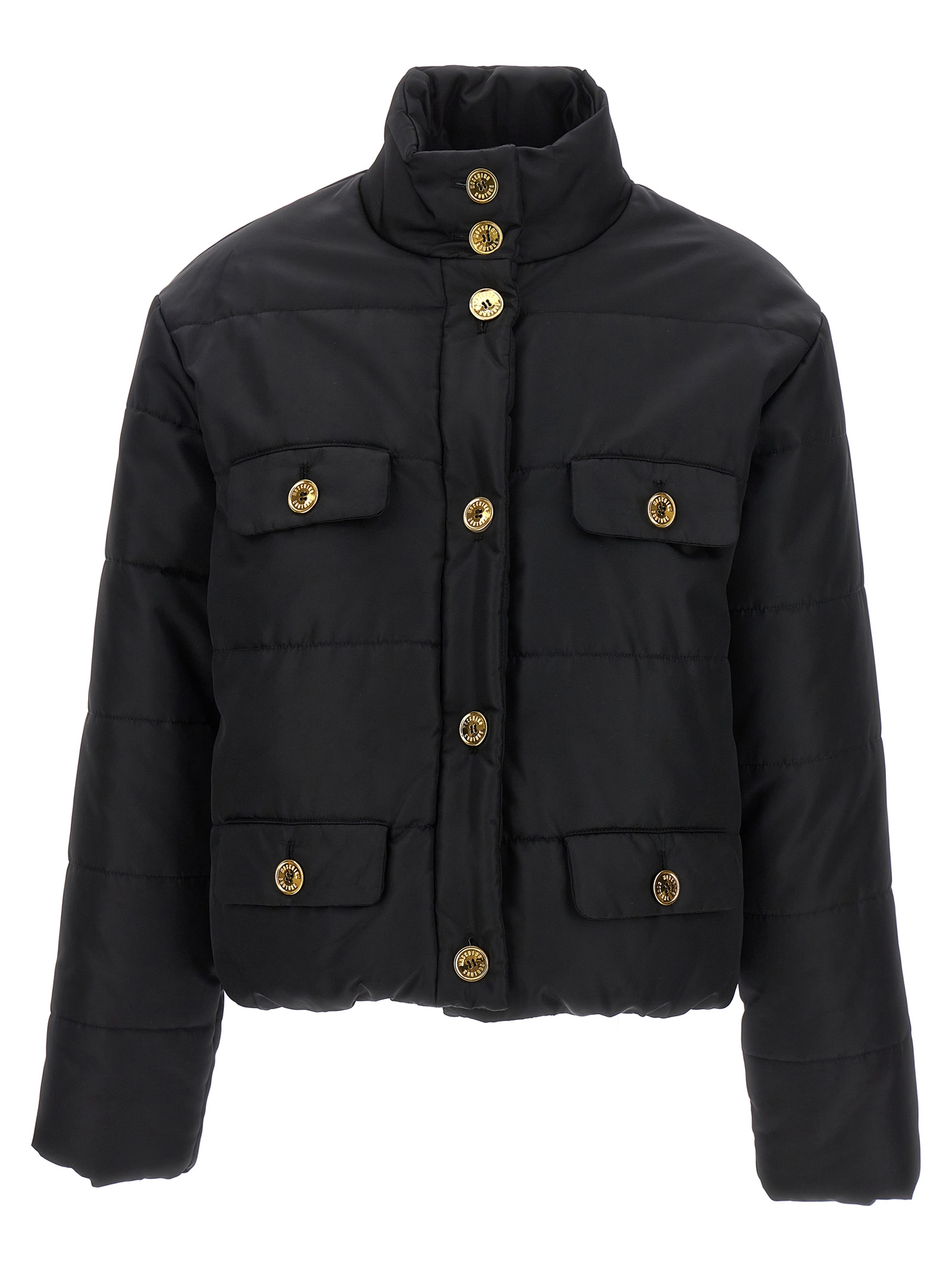 ダウンジャケット・コート Moschino FW23 Logo button down jacket (A05295515 0555) Logo button down jacket (MOSCHINO/コート・ダウン) | MOSCHINO