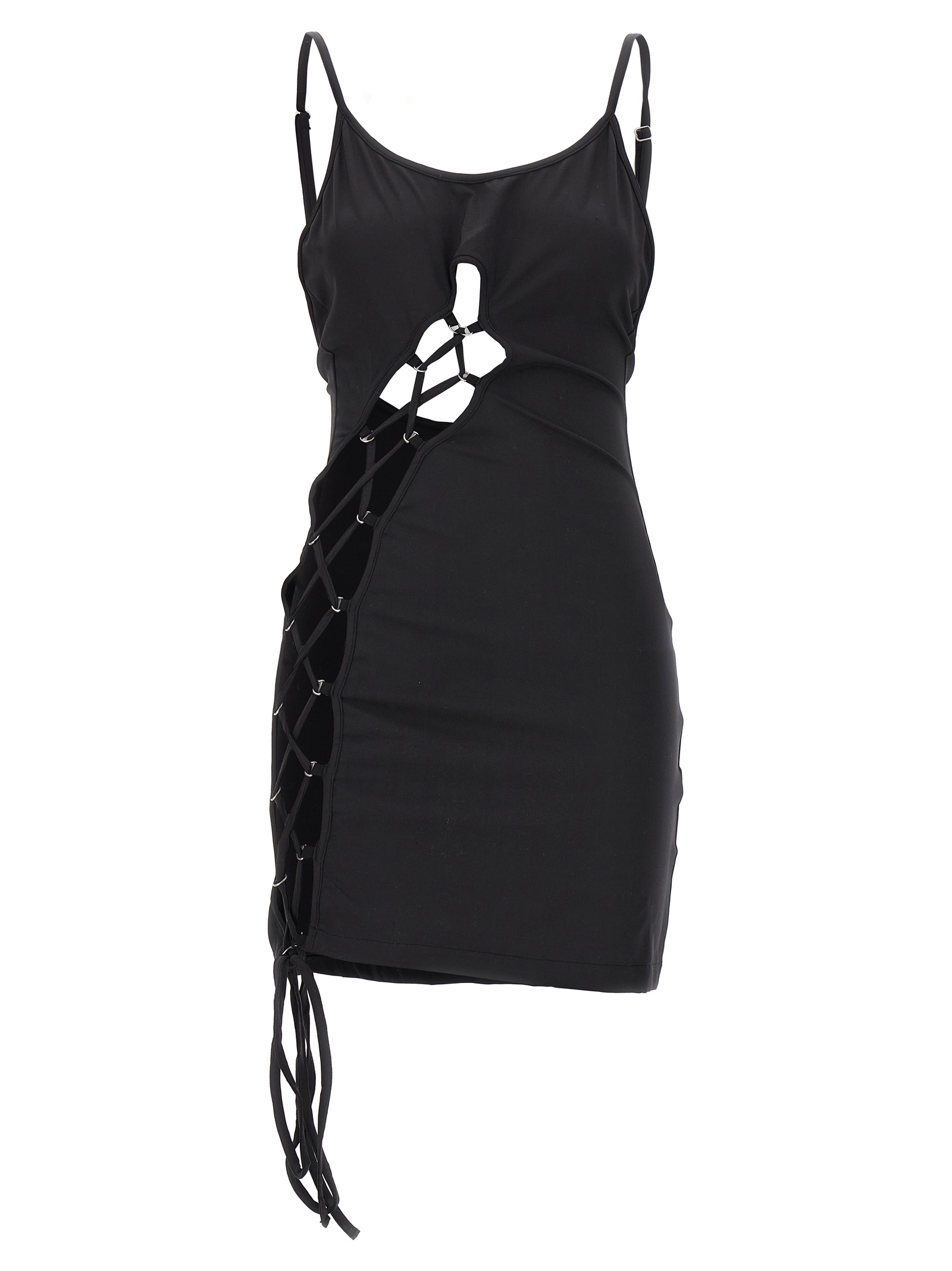 'Lace-up' dress HWDB074F23FAB00110001000 (HERON PRESTON / ワンピース・ドレス・オールインワン ) | HERON PRESTON (ヘロンプレストン)