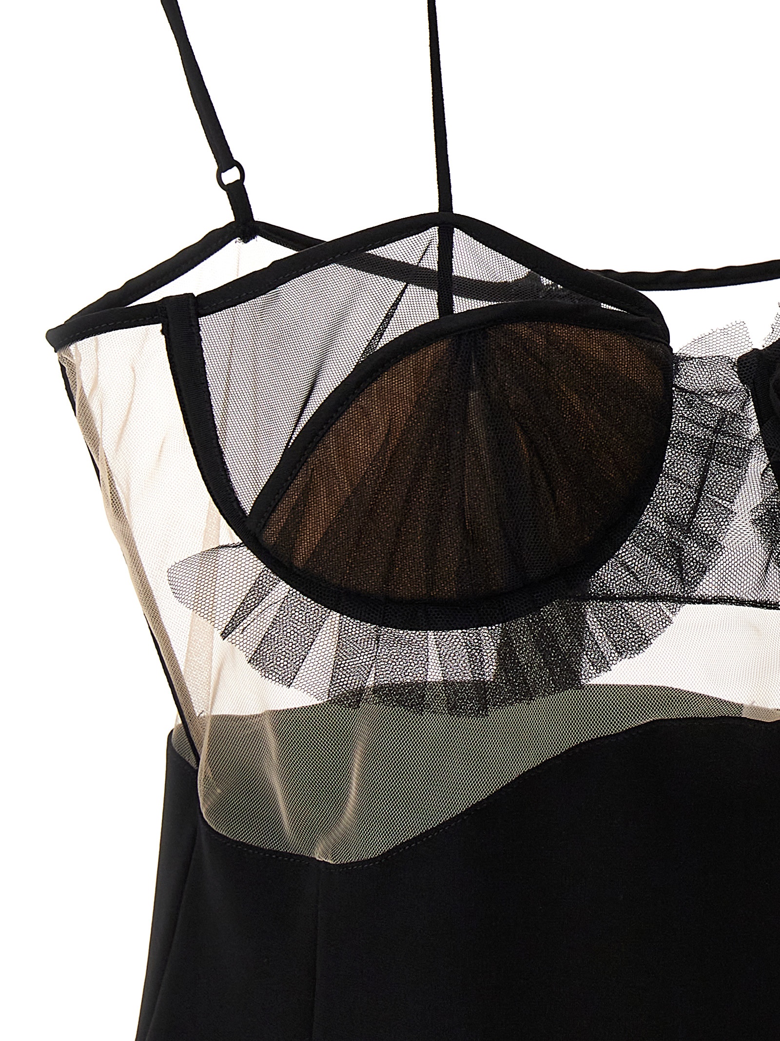 'Explosive Flower Bra' dress NDAW23DR152BLACK (NENSI DOJAKA / ワンピース・ドレス・オールインワン ) | NENSI DOJAKA (ネンシ ドジョカ)(3)