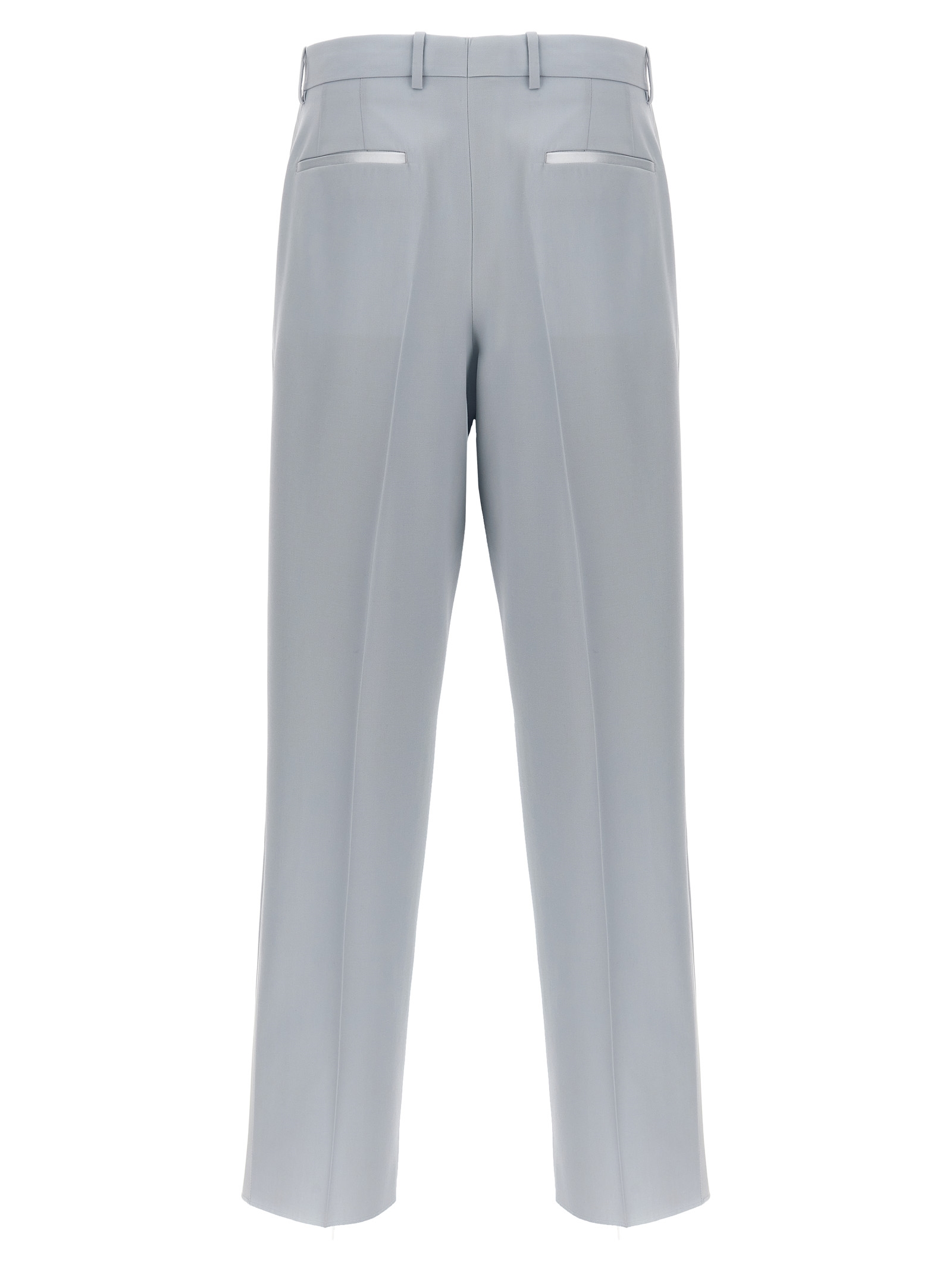 'OW Emb Drywo Smoking' pants OMCQ004S24FAB00140404040 (Off-White / パンツ ) | Off-White (オフホワイト)(1)