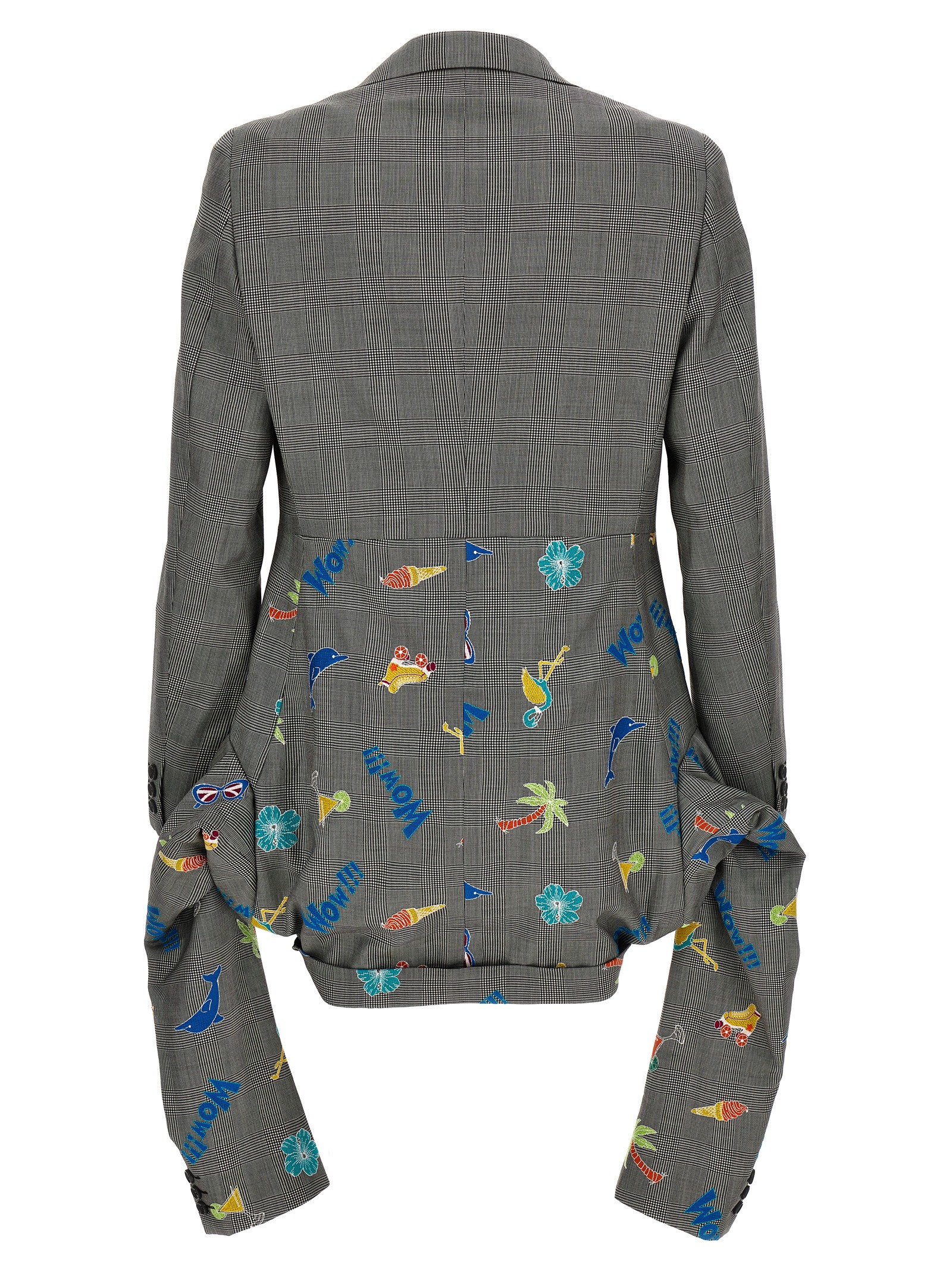 Embroidery check single-breasted blazer PMJ0030511 (Comme Des Garçons Homme Plus / スーツ・ジャケット ) | Comme Des Garçons Homme Plus (コムデギャルソン オムプリュス)(1)