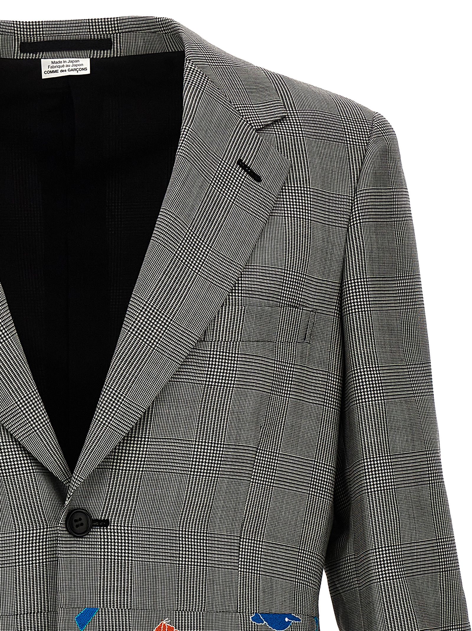 Embroidery check single-breasted blazer PMJ0030511 (Comme Des Garçons Homme Plus / スーツ・ジャケット ) | Comme Des Garçons Homme Plus (コムデギャルソン オムプリュス)(2)