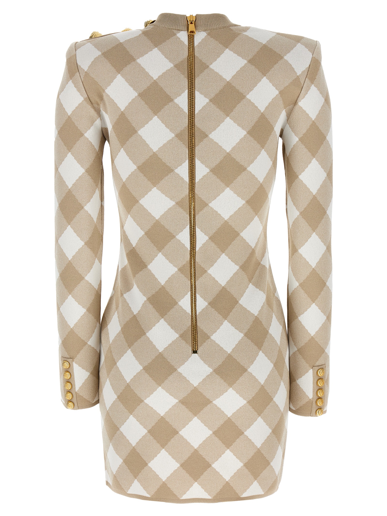 Vichy dress DF0R8739KH56GVQ (Balmain / ワンピース・ドレス・オールインワン ) | Balmain (バルマン)(1)