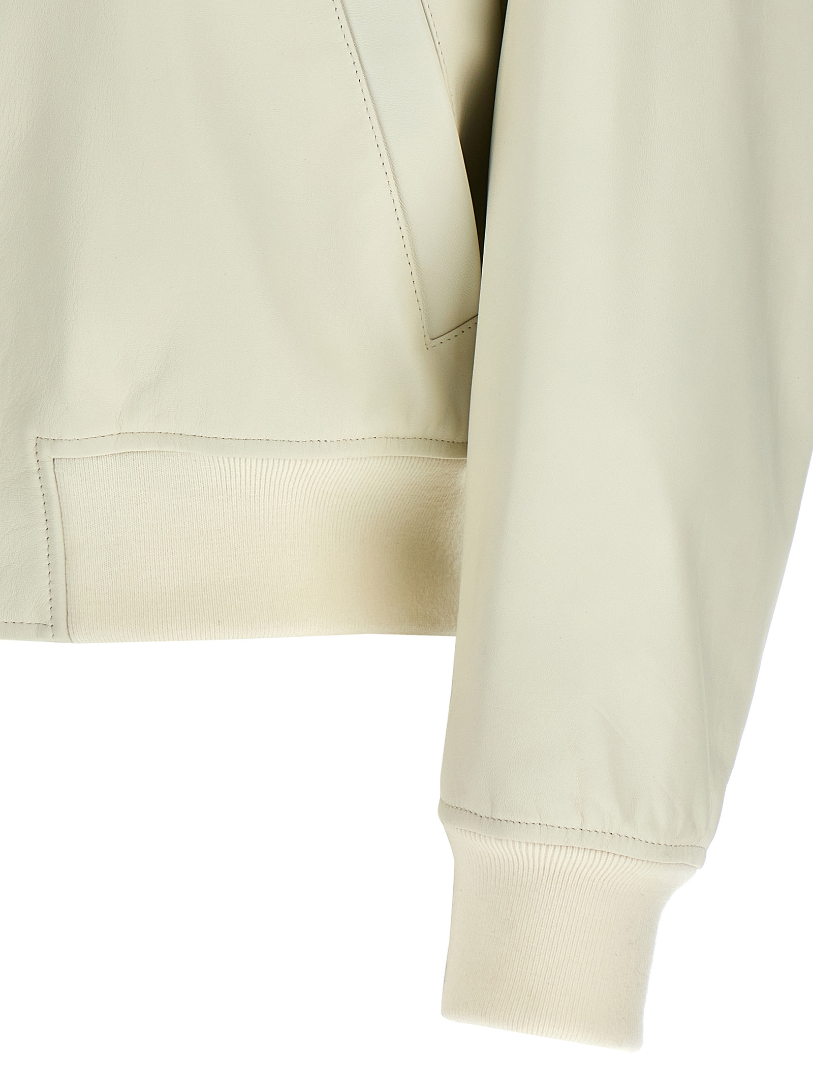 Leather bomber jacket J04BN0104J07173102 (Jil Sander / カジュアルジャケット・ベスト ) | Jil Sander (ジルサンダー)(3)