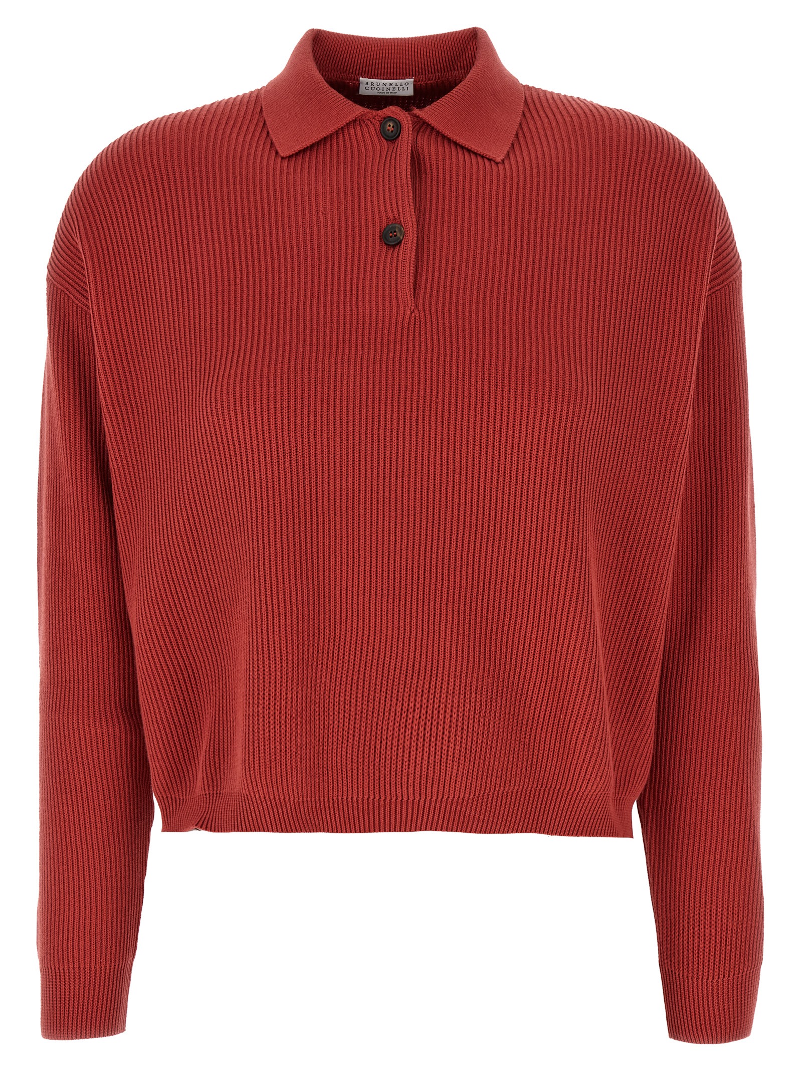 Knitted polo shirt M19194705C7901 (Brunello Cucinelli / ニット・セーター・カーディガン ) | Brunello Cucinelli (ブルネロ・クチネリ)