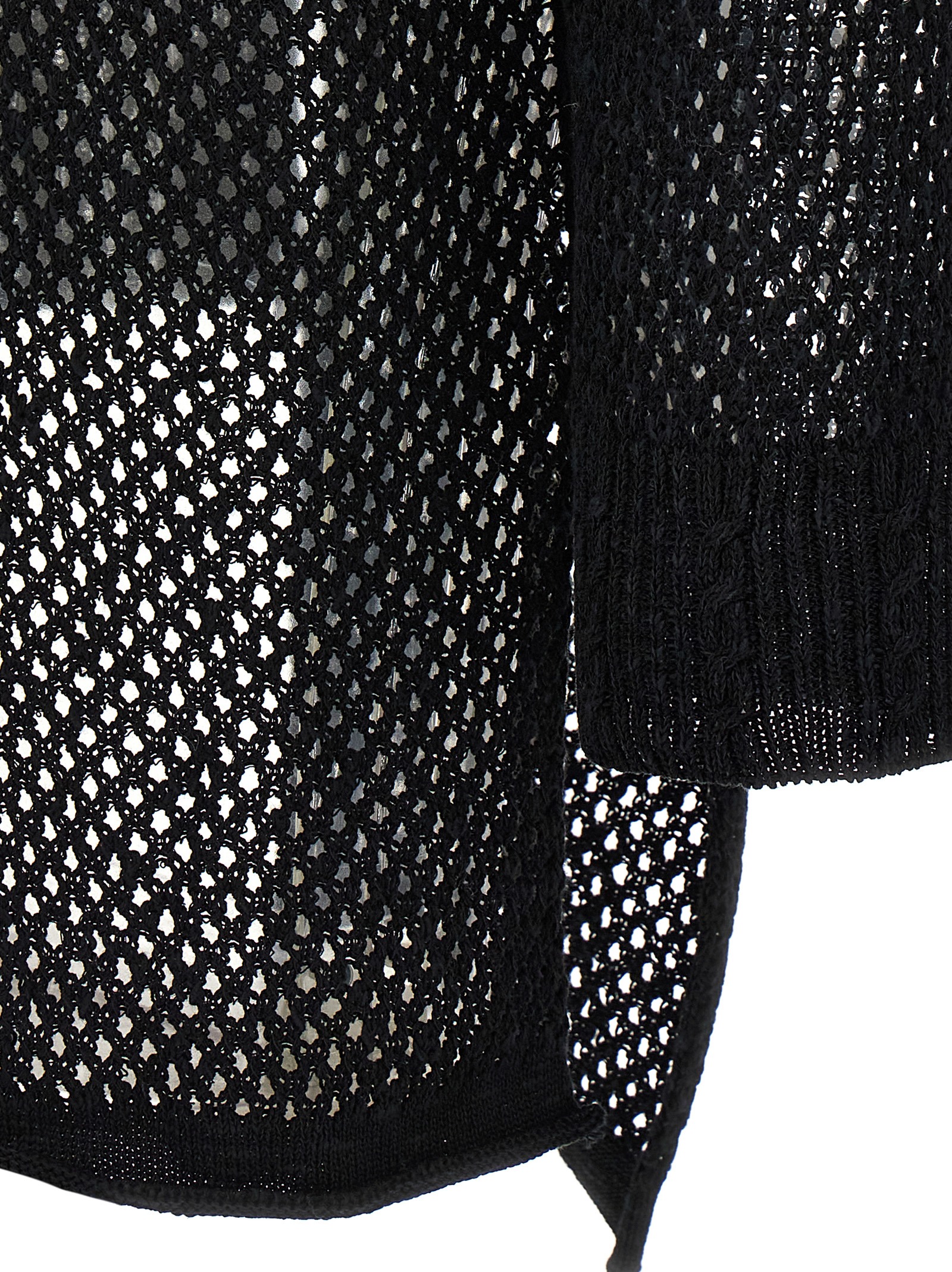 Asymmetrical cardigan HPK75095BLACK2 (Yohji Yamamoto / ニット・セーター・カーディガン ) | Yohji Yamamoto (ヨウジヤマモト)(3)