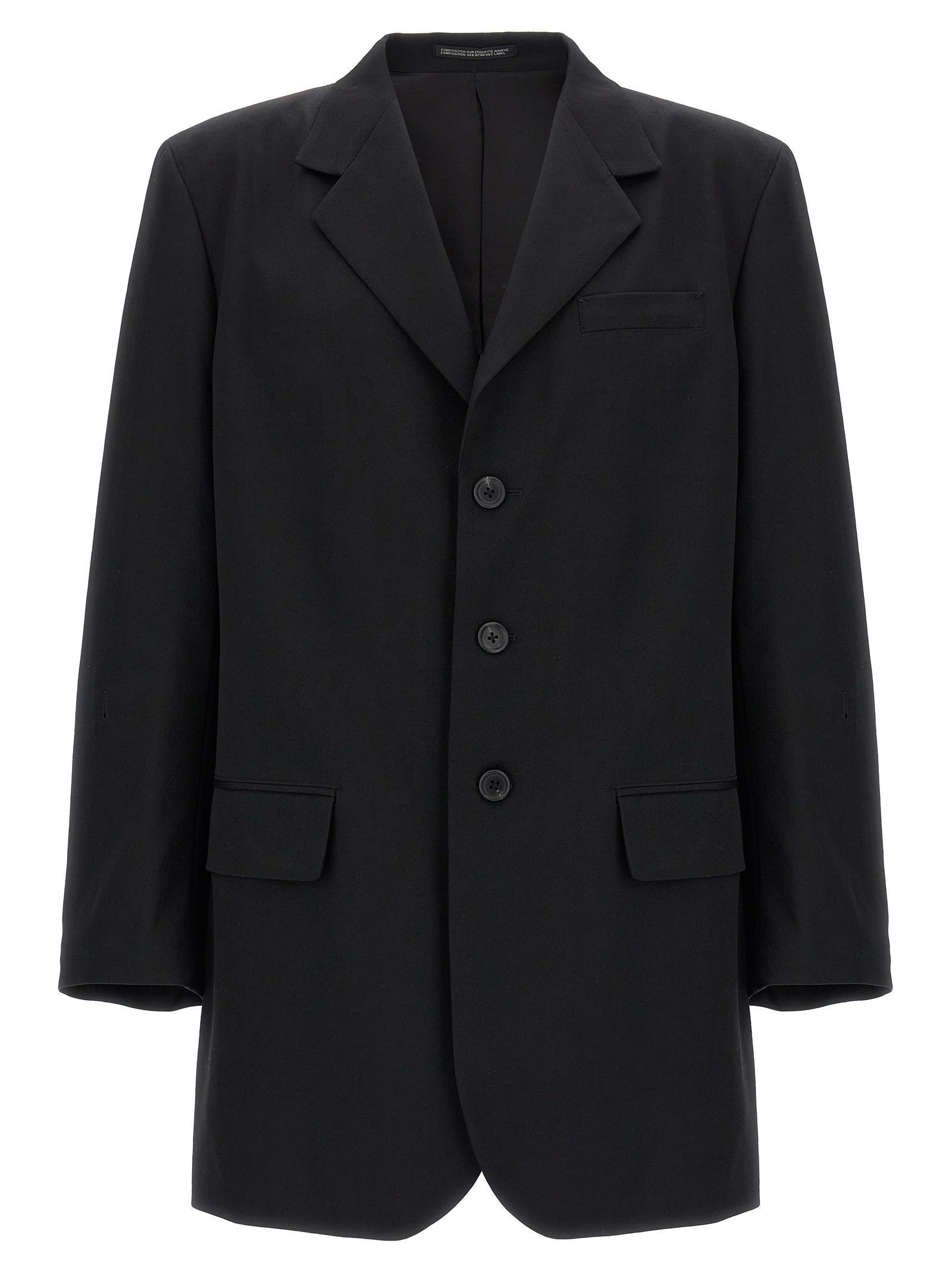 'Back Opening' blazer HPJ41100BLACK2 (Yohji Yamamoto / スーツ・ジャケット ) | Yohji Yamamoto (ヨウジヤマモト)