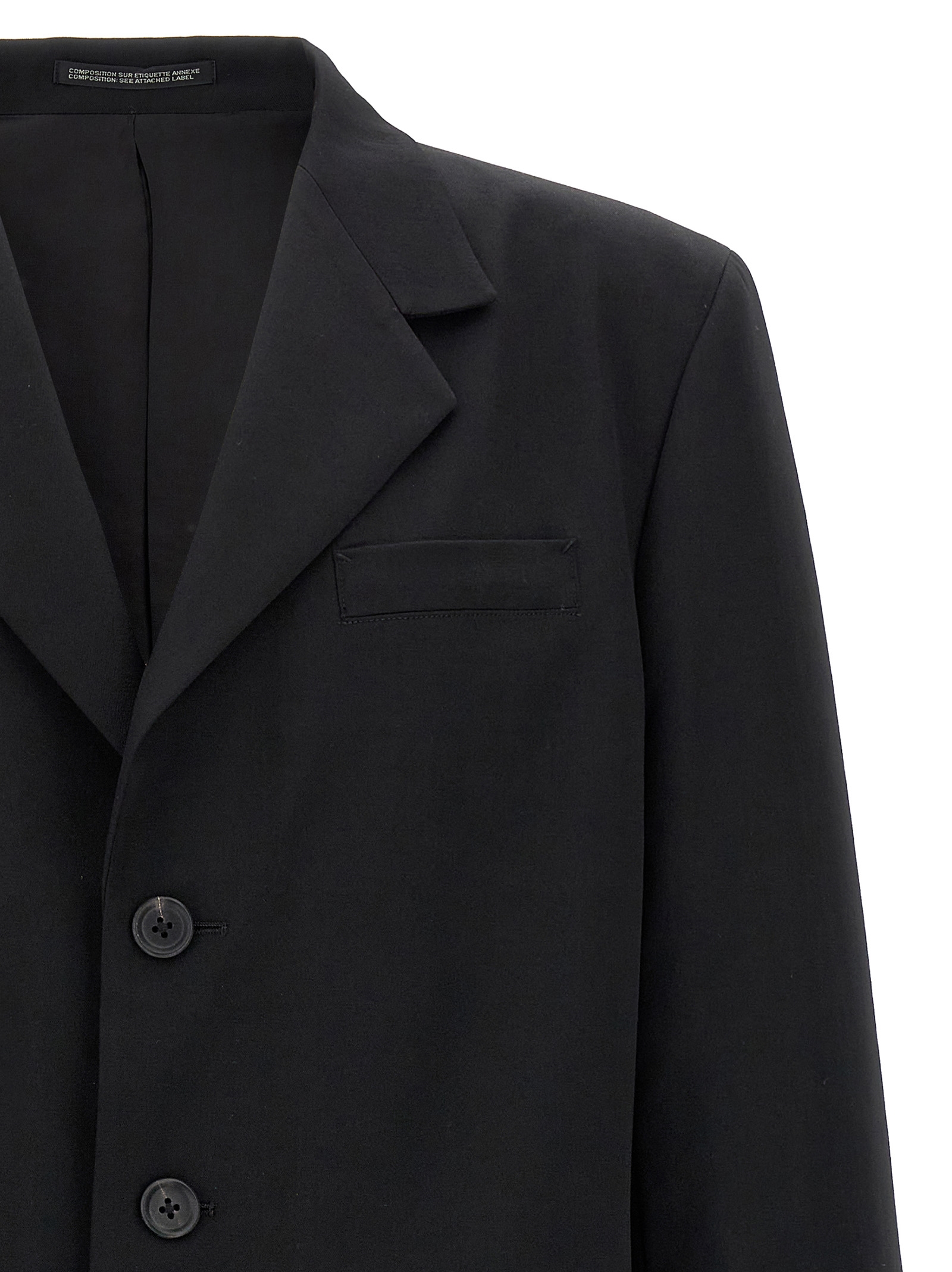 'Back Opening' blazer HPJ41100BLACK2 (Yohji Yamamoto / スーツ・ジャケット ) | Yohji Yamamoto (ヨウジヤマモト)(2)