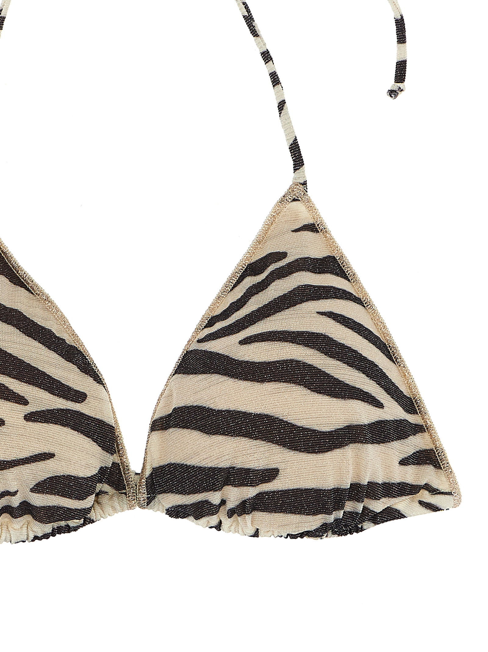 'Leah' bikini top LEAHLUREXZEBRACOLOR11 (MC2 SAINT BARTH / スイムウェア ) | MC2 SAINT BARTH (エムシーツーセイントバース)(2)