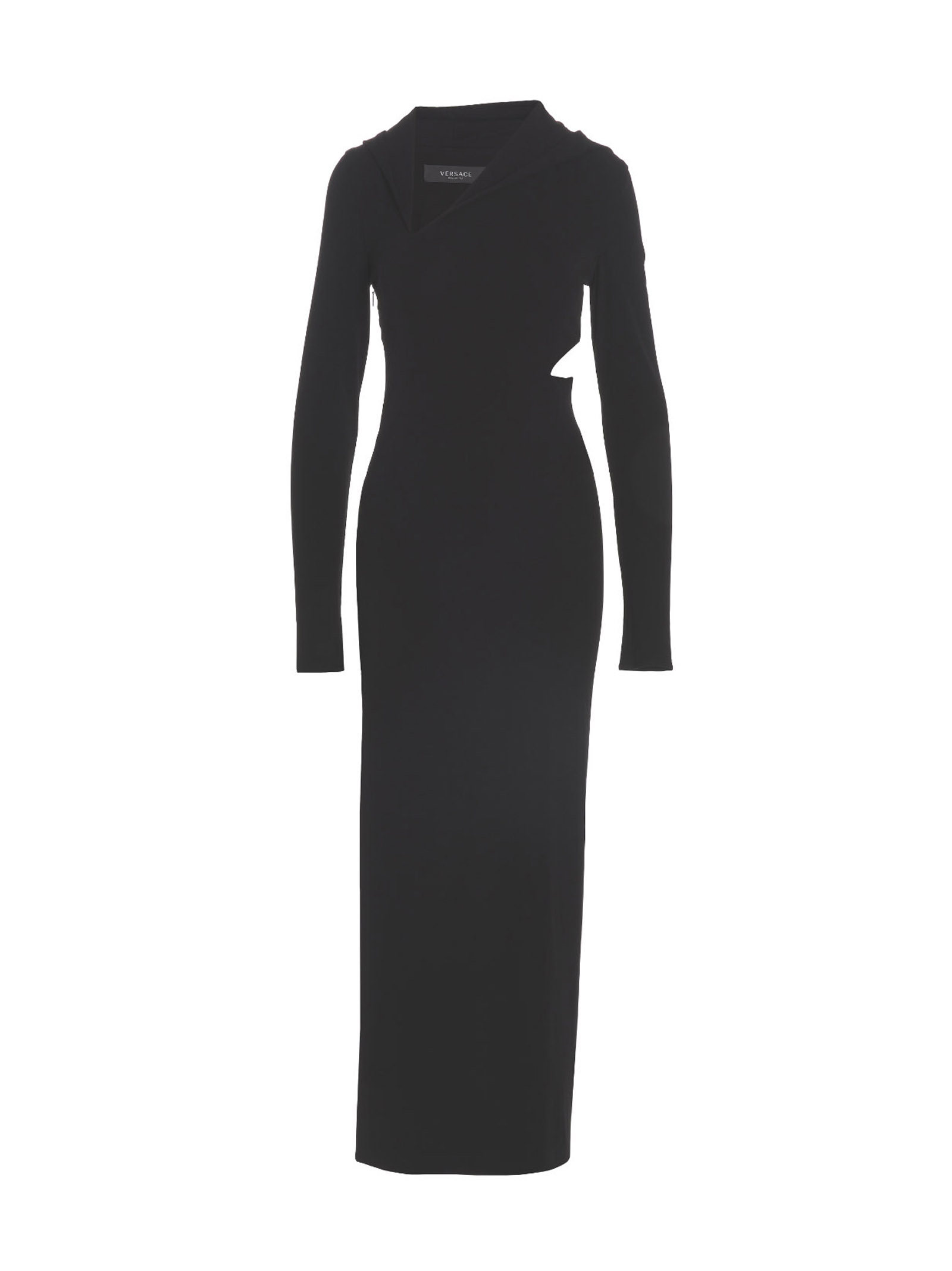 Long cut-out hooded dress 10100001A012531B000 (VERSACE / スカート ) | VERSACE (ヴェルサーチェ)