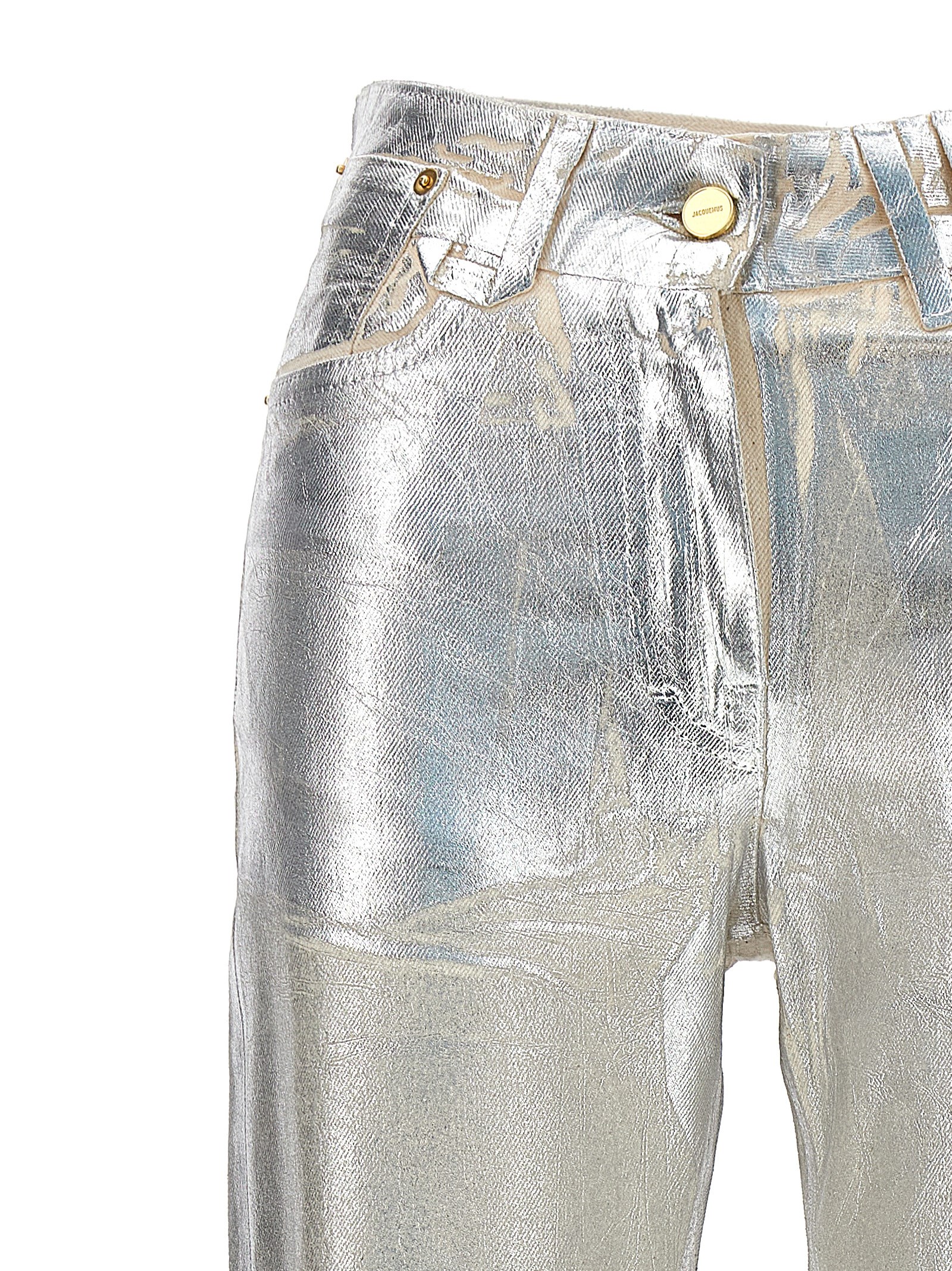 'Le de Nīmes court Articha' jeans 23E231DE015SILVER (JACQUEMUS / ジーンズ ) | JACQUEMUS (ジャックムス)(2)