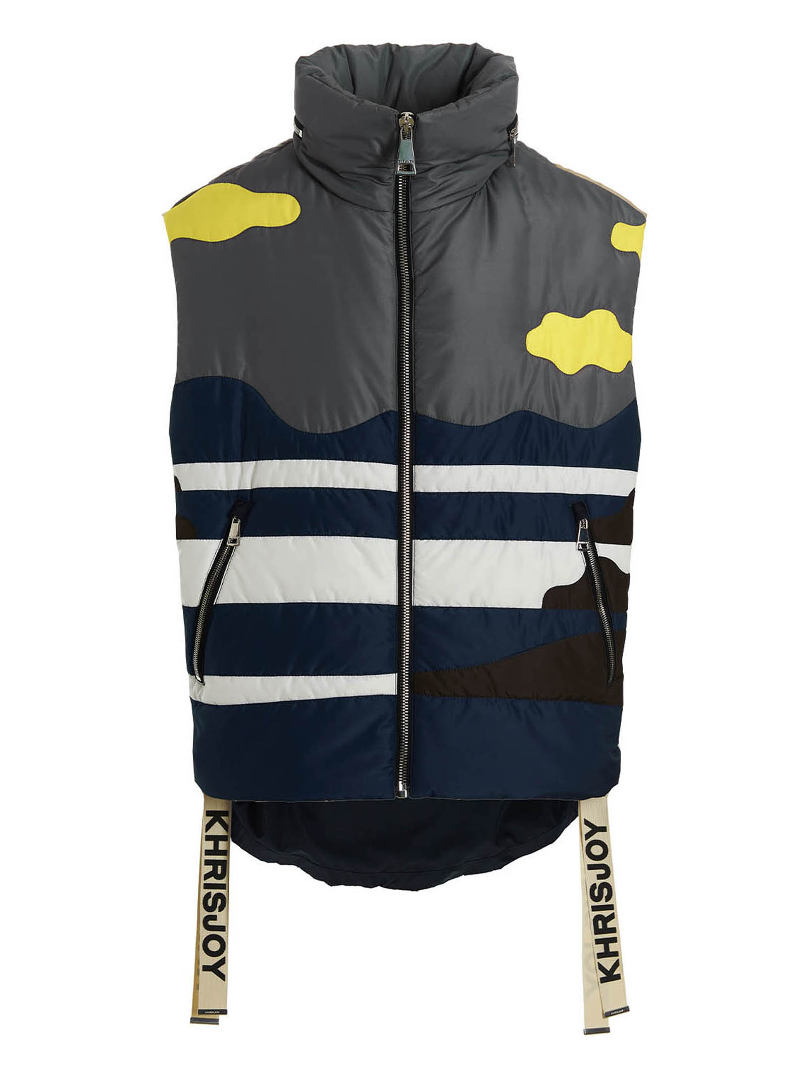 'Cactus' oversize vest ESM055NYCCGGRD01 (KHRISJOY / カジュアルジャケット・ベスト ) | KHRISJOY (クリスジョイ)