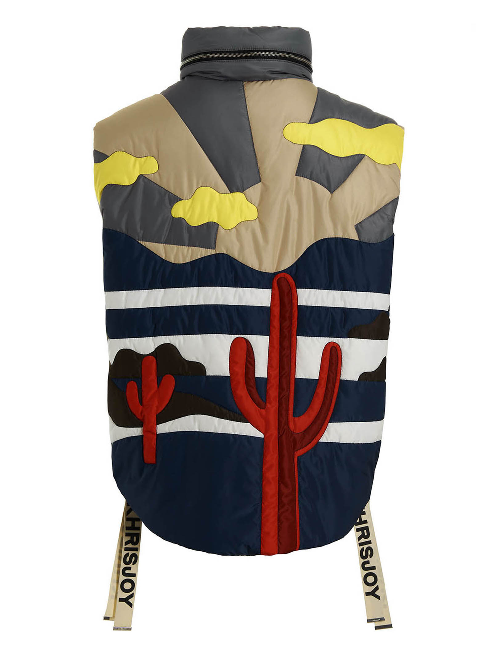 'Cactus' oversize vest ESM055NYCCGGRD01 (KHRISJOY / カジュアルジャケット・ベスト ) | KHRISJOY (クリスジョイ)(1)