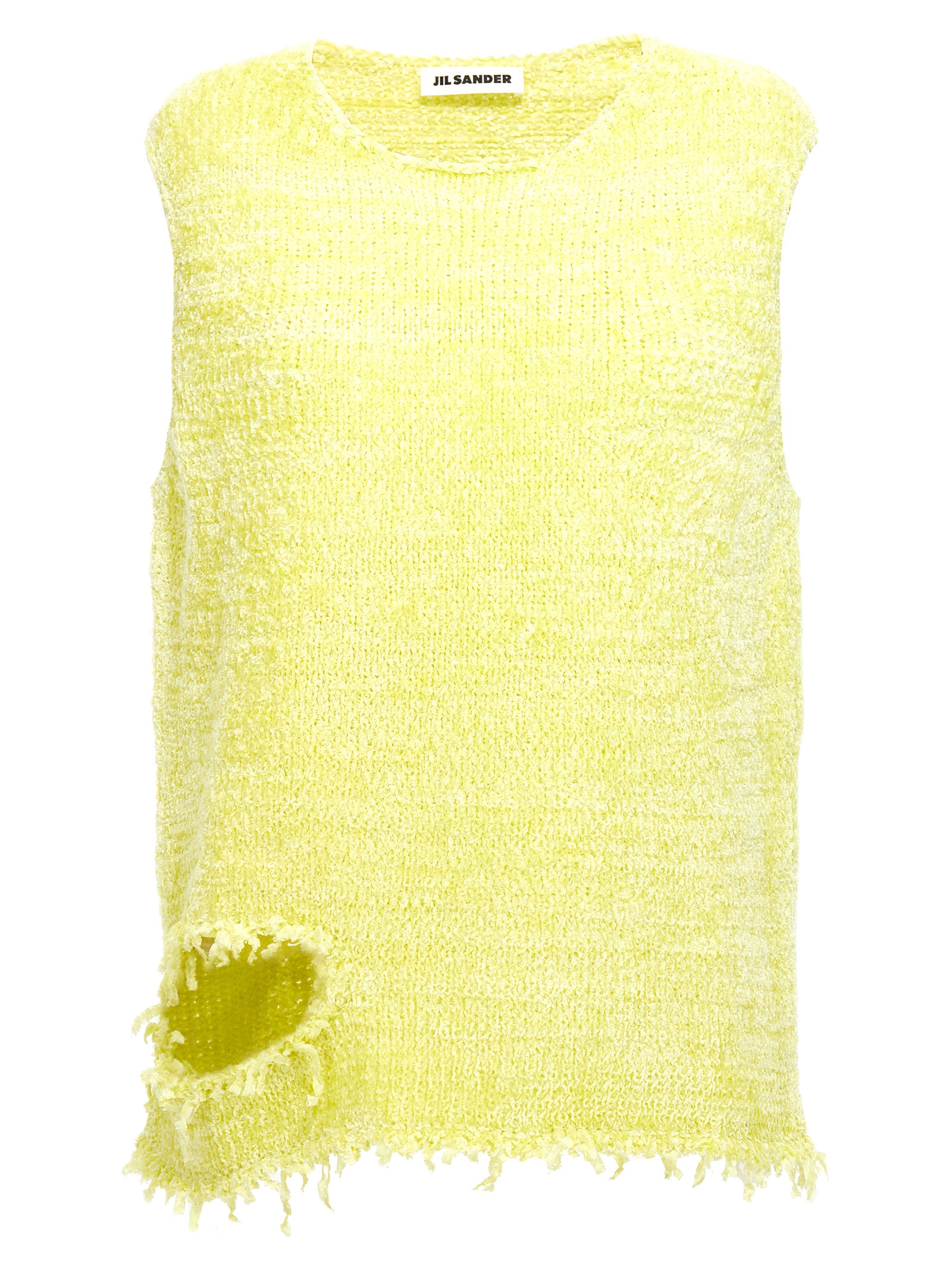 Destroyed chenille vest J21NC0101J18271739 (Jil Sander / カジュアルジャケット・ベスト ) | Jil Sander (ジルサンダー)