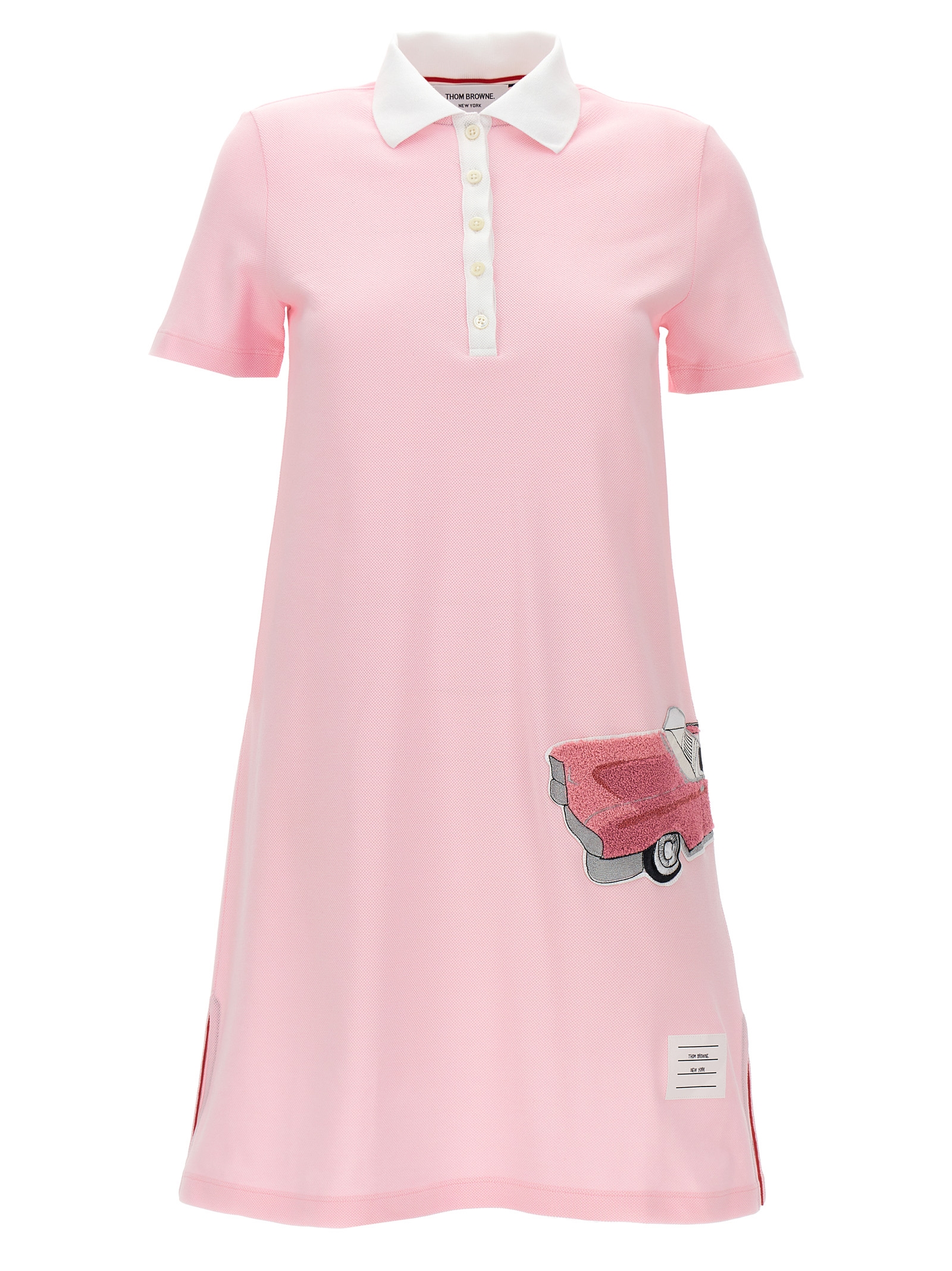 Patch polo dress FJD070E00050680 (Thom Browne / ワンピース・ドレス・オールインワン ) | Thom Browne (トム・ブラウン)