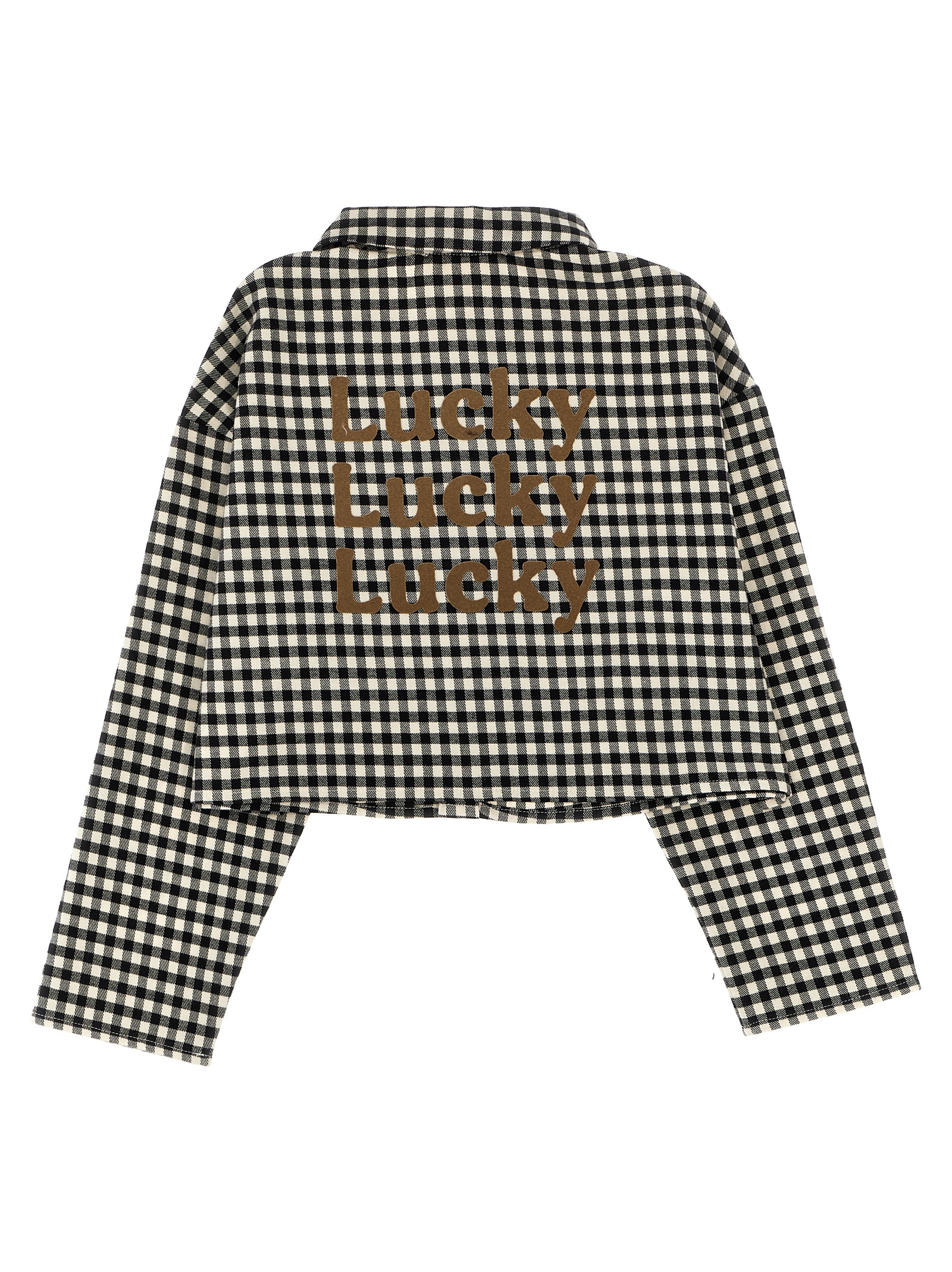 Flannel crop shirt DT5A30P0316105NE (DOUUOD / シャツ・ブラウス ) | DOUUOD (ドゥドゥ)(1)