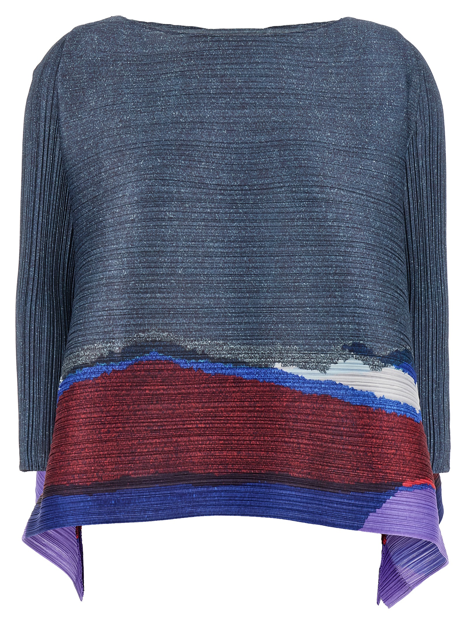 'Grainy Colors' top PP56JK71119 (PLEATS PLEASE ISSEY MIYAKE / シャツ・ブラウス ) | PLEATS PLEASE ISSEY MIYAKE (プリーツ プリーズ イッセイ ミヤケ)