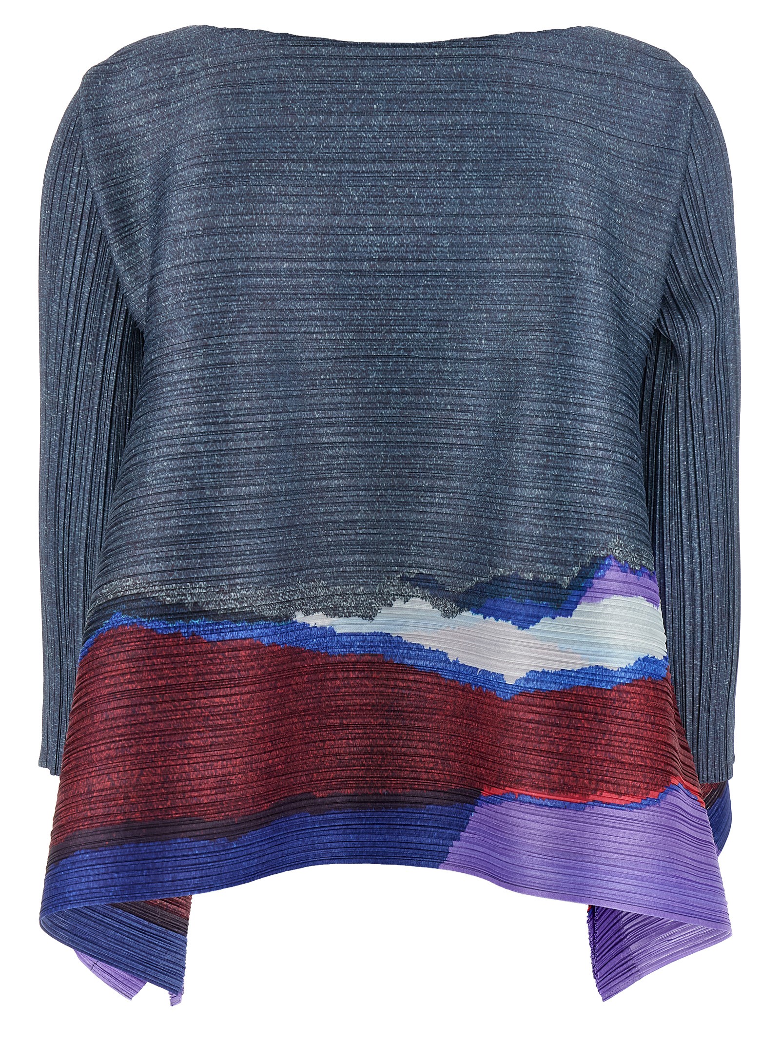 'Grainy Colors' top PP56JK71119 (PLEATS PLEASE ISSEY MIYAKE / シャツ・ブラウス ) | PLEATS PLEASE ISSEY MIYAKE (プリーツ プリーズ イッセイ ミヤケ)(1)