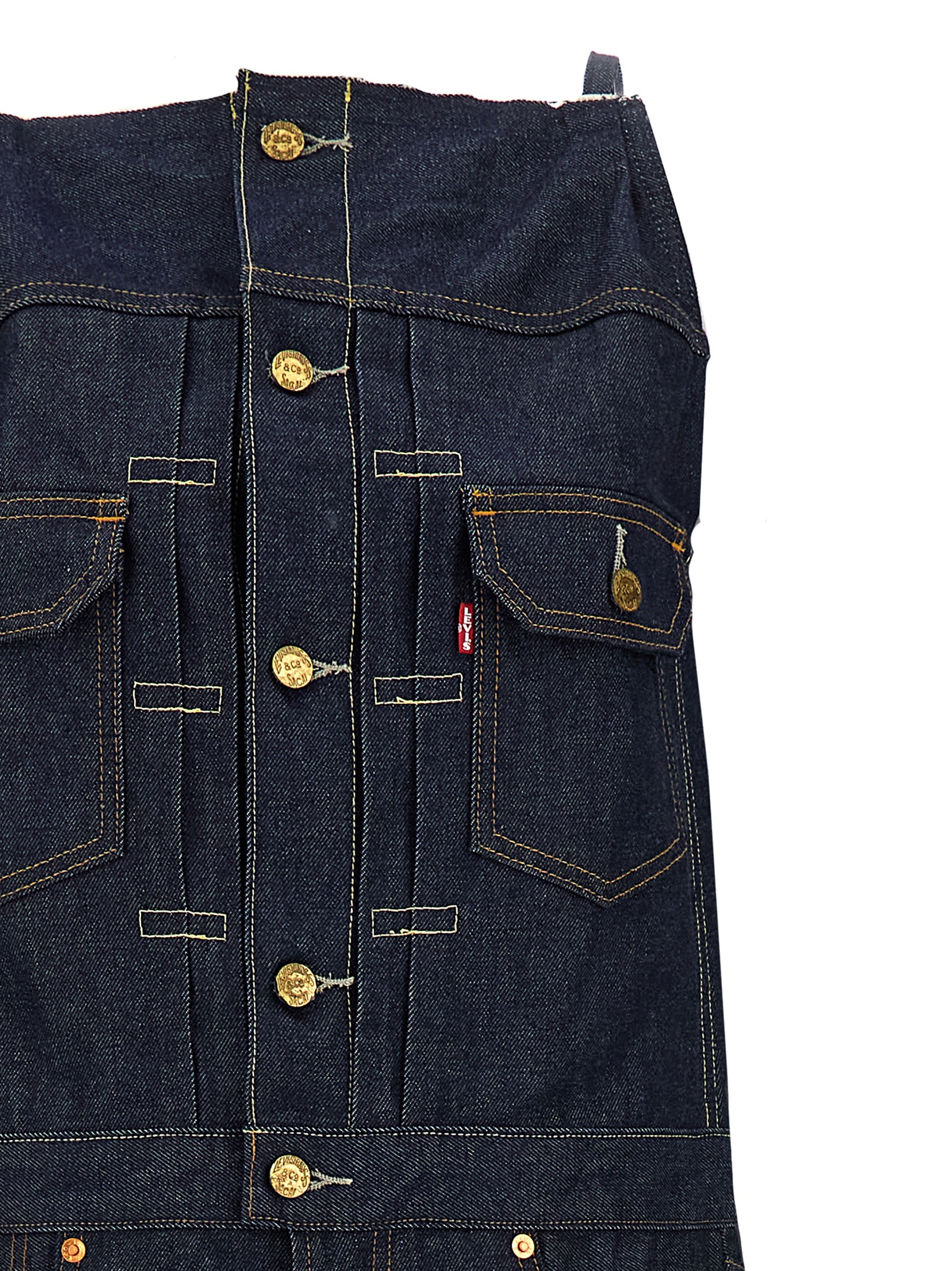 Sacai x Levi's® denim jumpsuit 2507782499 (sacai / ワンピース・ドレス・オールインワン ) | sacai (サカイ)(2)