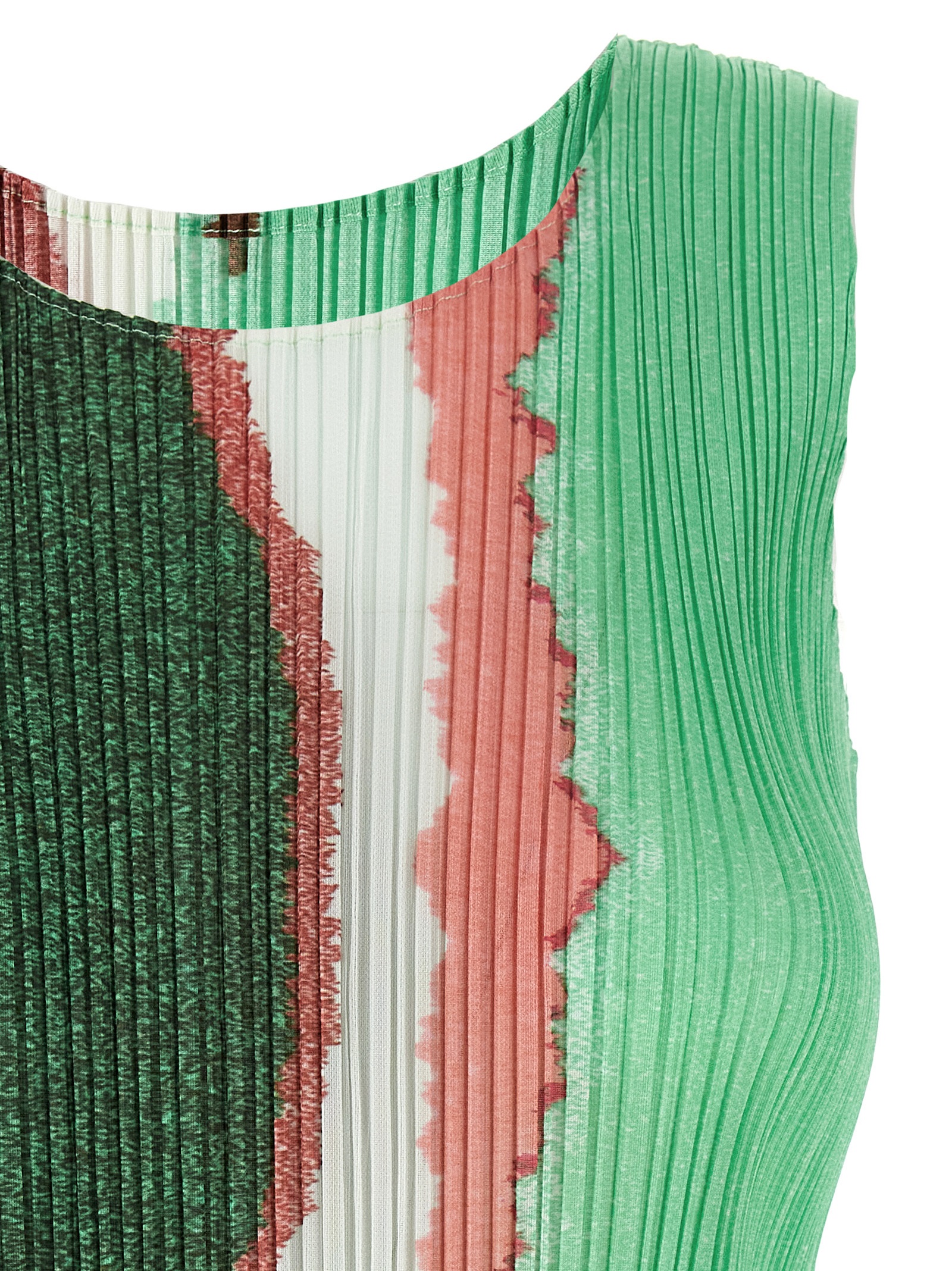 'Grainy Colors' top PP56JK71459 (PLEATS PLEASE ISSEY MIYAKE / タンクトップ・キャミソール ) | PLEATS PLEASE ISSEY MIYAKE (プリーツ プリーズ イッセイ ミヤケ)(2)