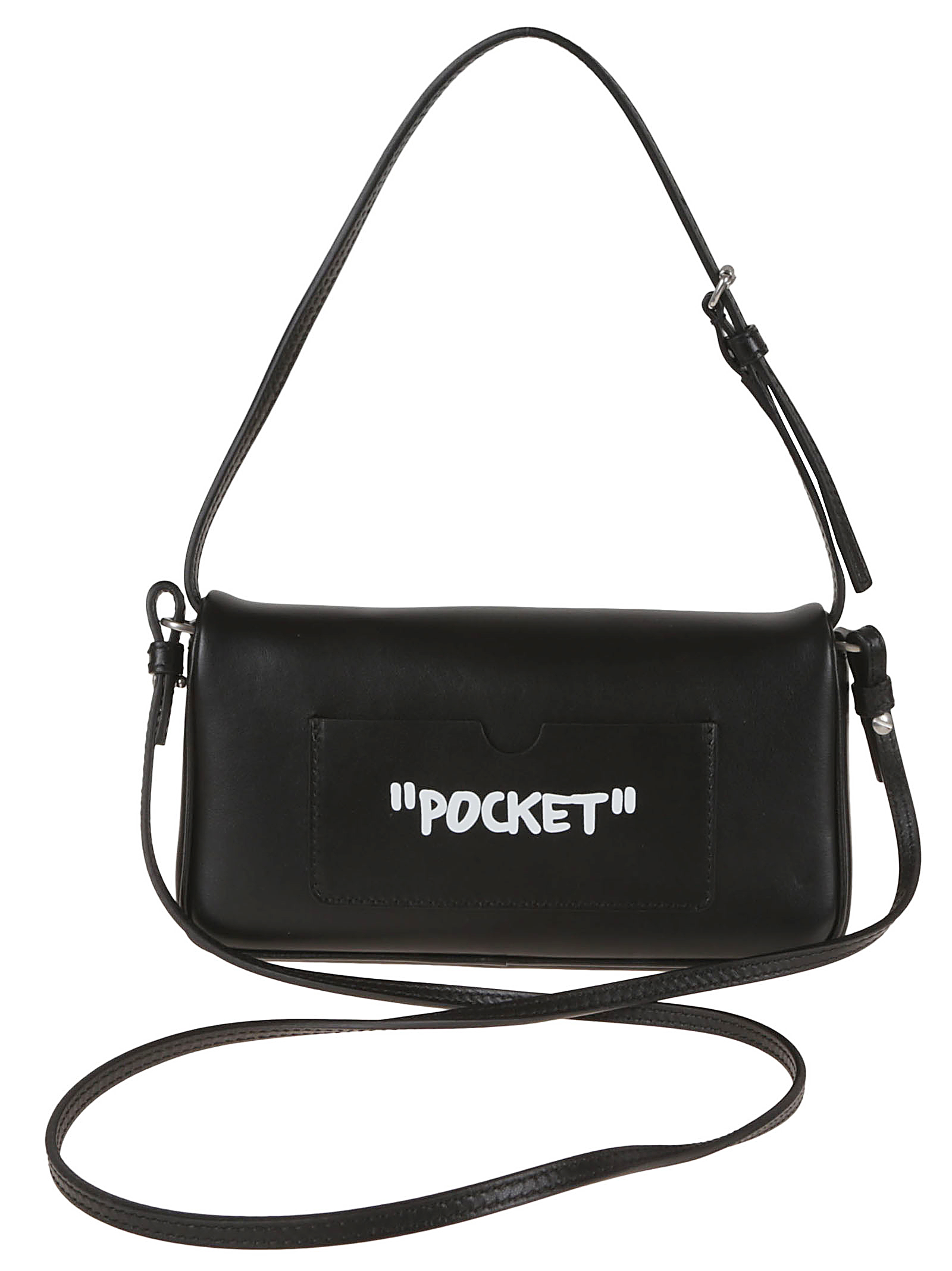 JITNEY SHOULDER 0.7 QUOTE OWNN18BC99LEA0011001 (Off-White / ハンドバッグ・ショルダーバッグ ) | Off-White (オフホワイト)(1)