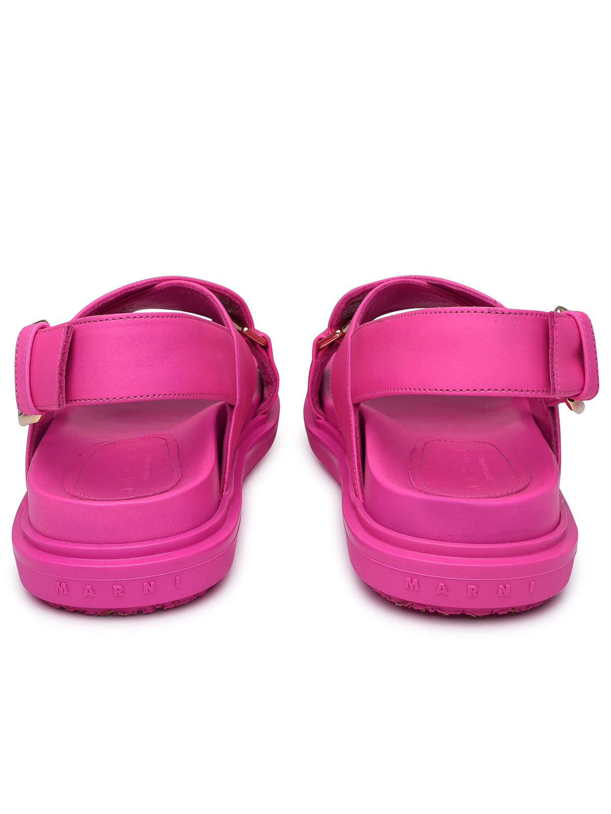 Fuchsia leather fussbett sandal FBMS015701P361400C57 (Marni / サンダル ) | Marni (マルニ)(3)