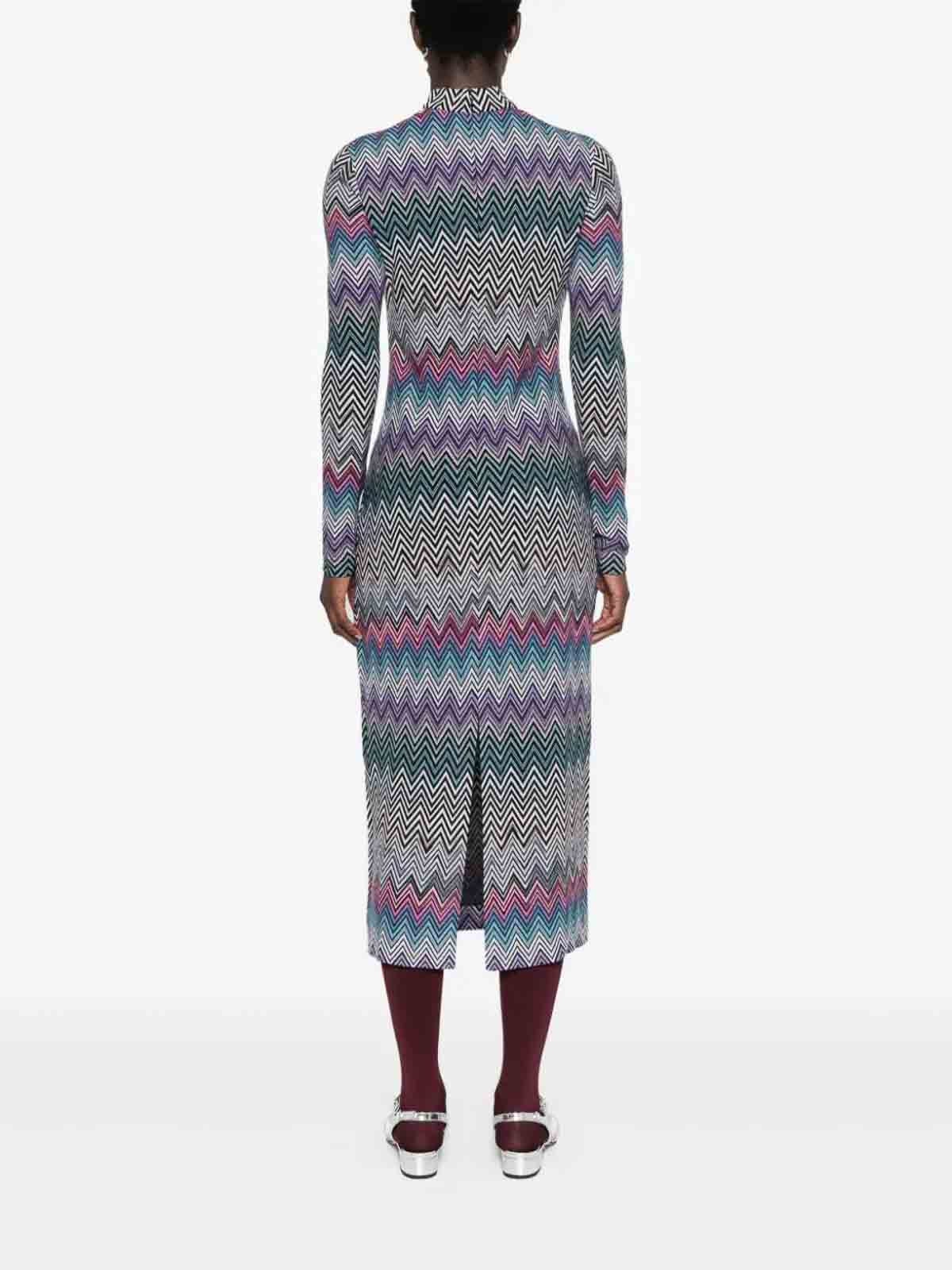 Midi dress 24GW2ABR00YXSM9EO (MISSONI / ワンピース・ドレス・オールインワン ) | MISSONI (ミッソー二)(1)