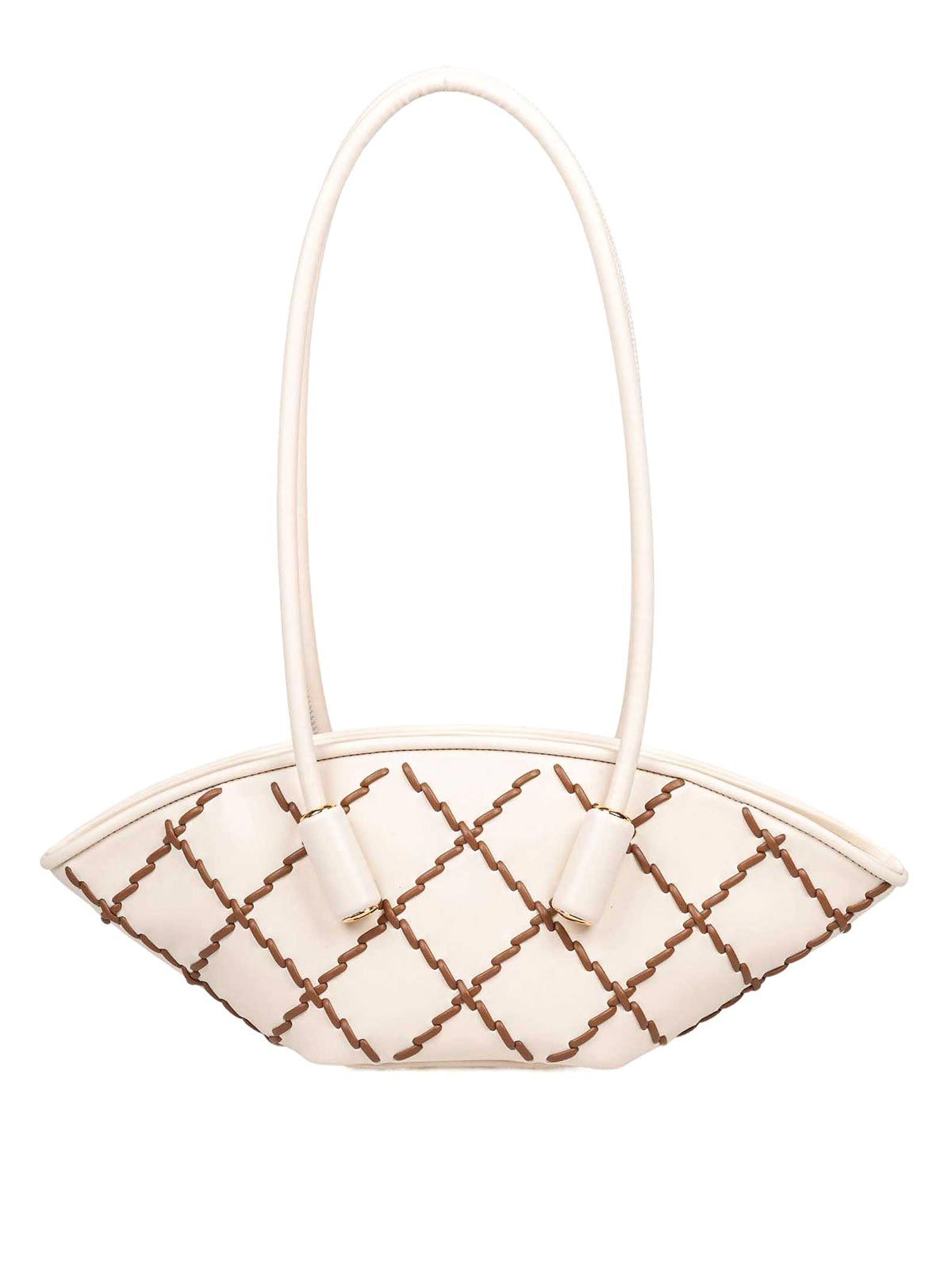 Shoulder Bag In Woven Effect Vegan Leather TMSR25OLLA81 (THEMOIRè / ハンドバッグ・ショルダーバッグ ) | THEMOIRè (テモワール)