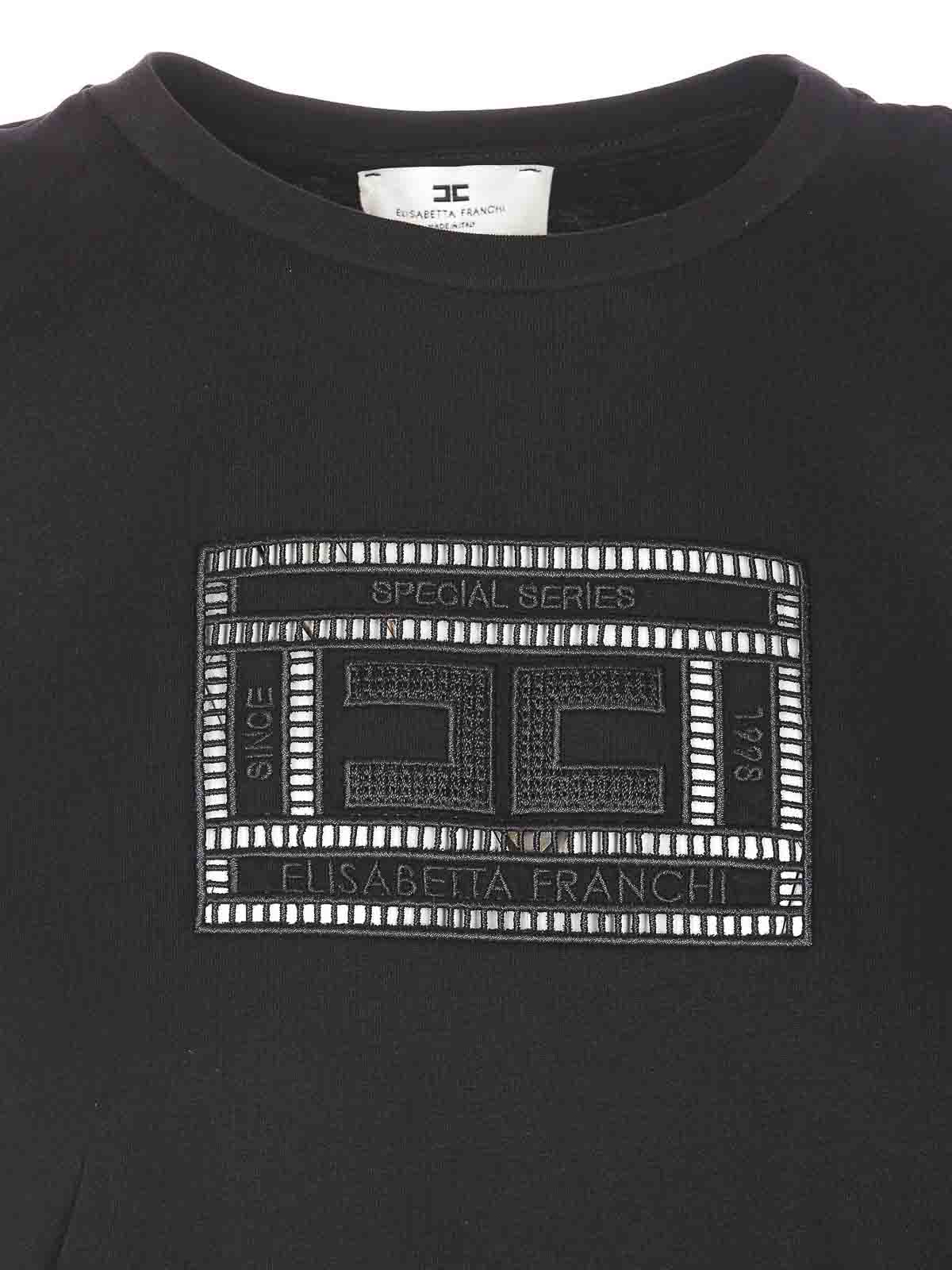 Jumper MA01651E2110 (Elisabetta Franchi / Tシャツ・カットソー ) | Elisabetta Franchi (エリザベッタ フランキ)(3)