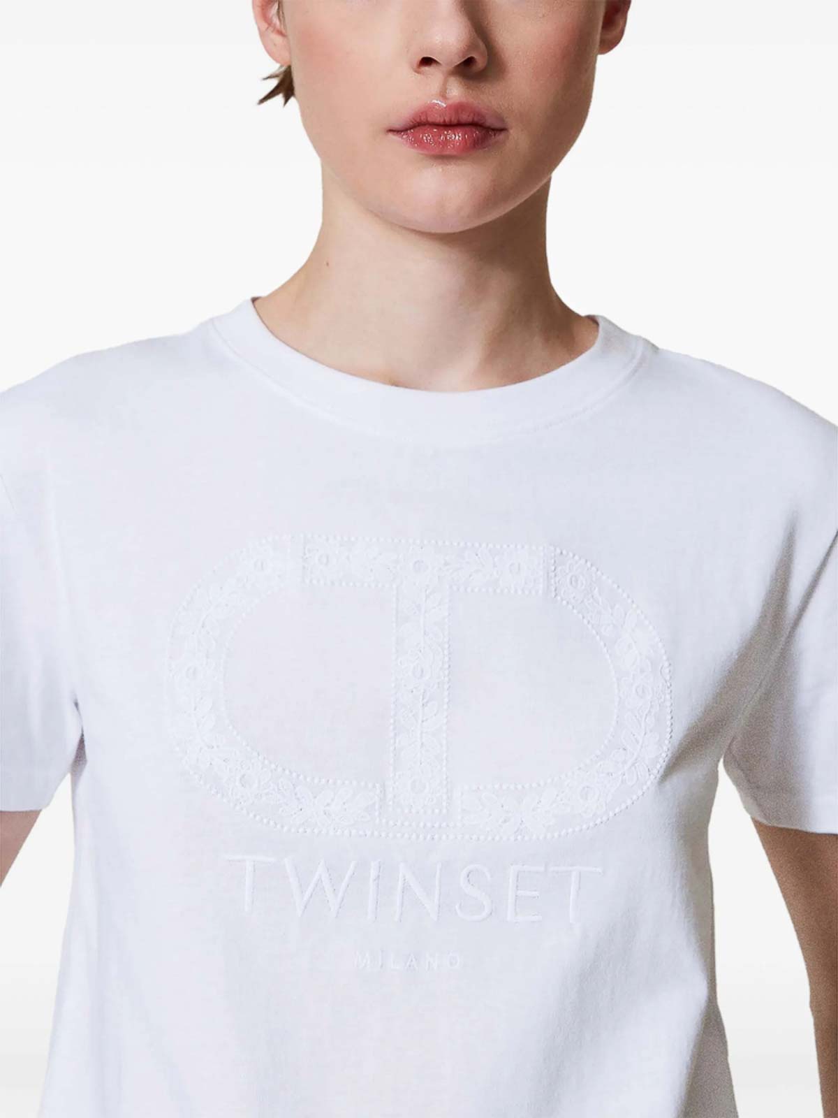 T-Shirt 251TP207200001 (TWINSET / Tシャツ・カットソー ) | TWINSET (ツインセット)(3)
