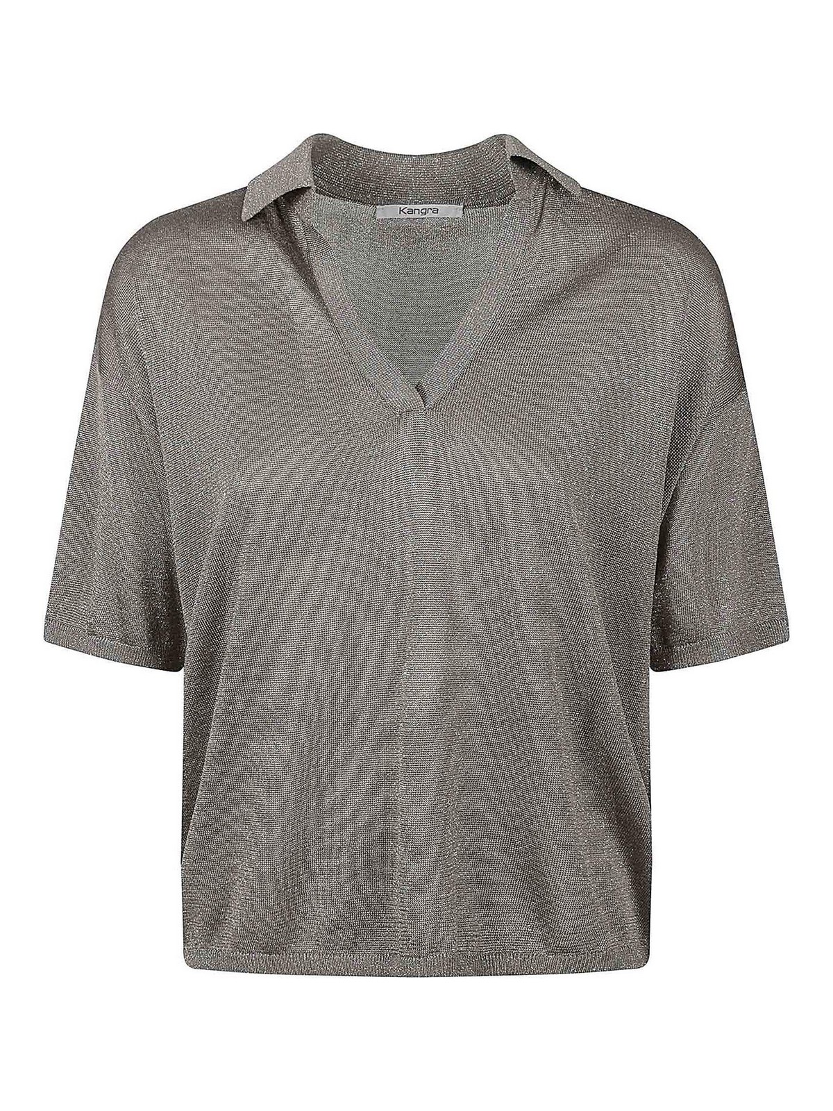 Gray shirts 19722649 (Kangra / ニット・セーター・カーディガン ) | Kangra (カングラ)