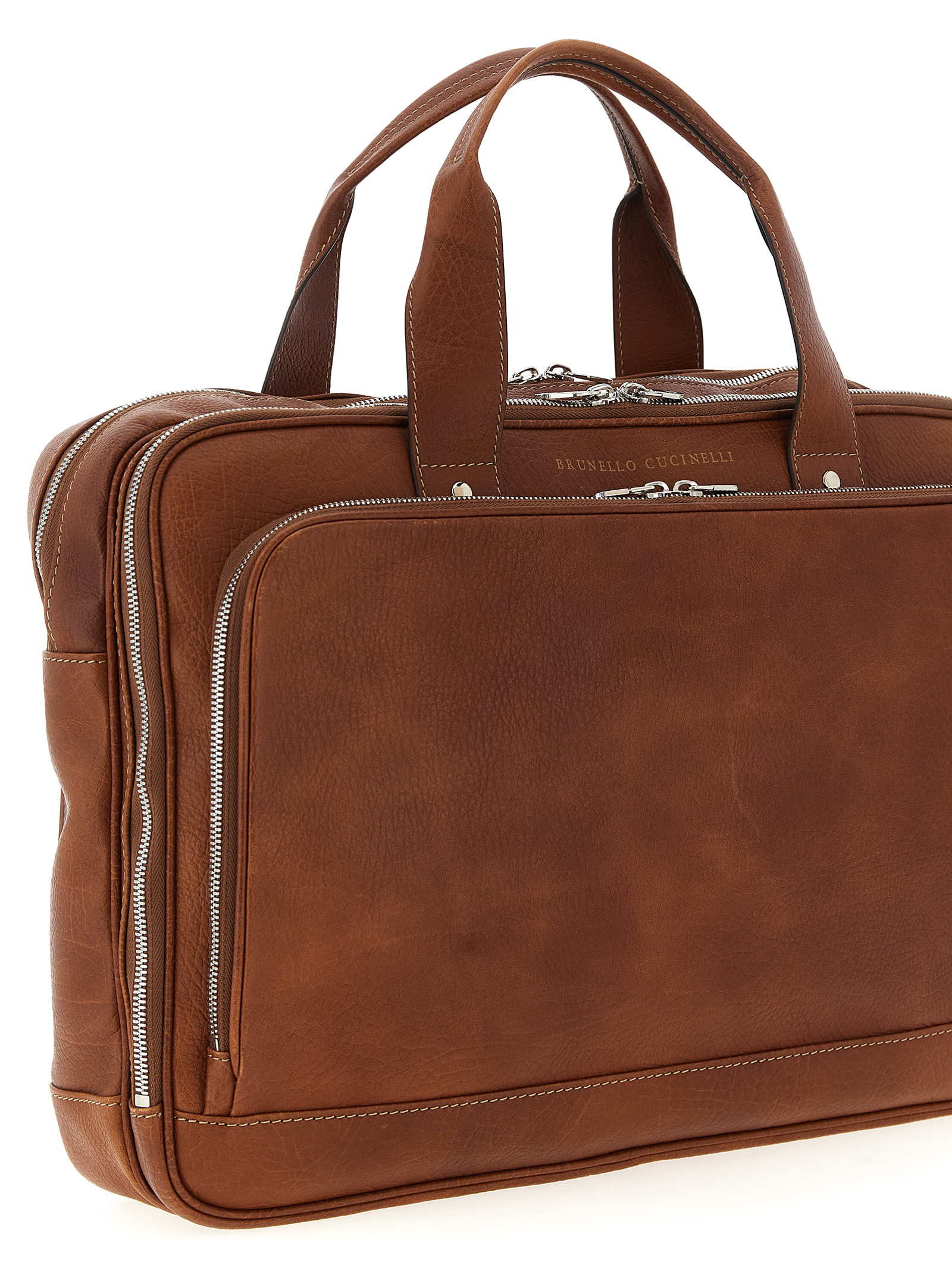 Leather Bag MBZIBU391C6608 (Brunello Cucinelli / ハンドバッグ・ショルダーバッグ ) | Brunello Cucinelli (ブルネロ・クチネリ)(2)