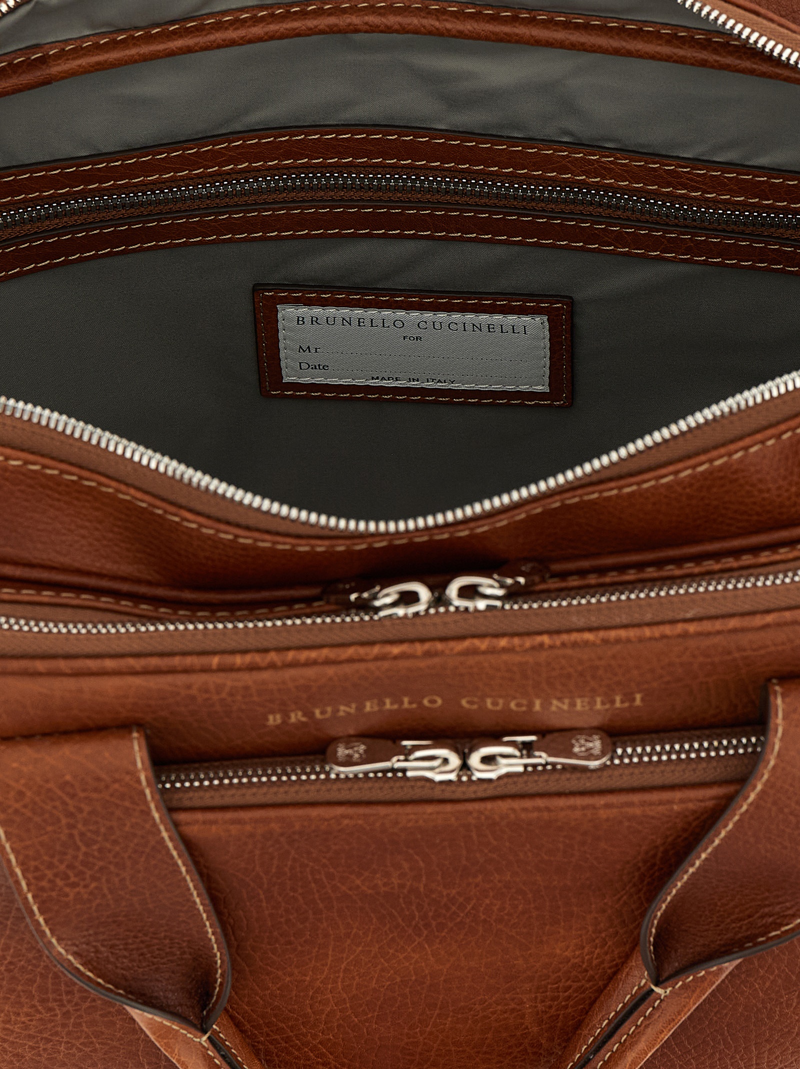 Leather Bag MBZIBU391C6608 (Brunello Cucinelli / ハンドバッグ・ショルダーバッグ ) | Brunello Cucinelli (ブルネロ・クチネリ)(3)
