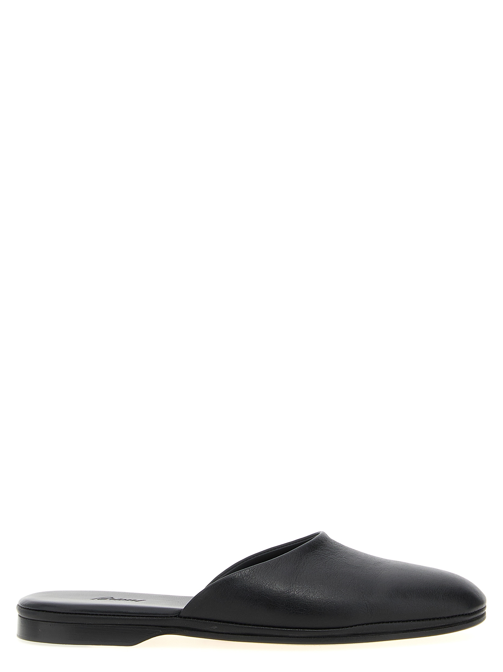 Leather sabots QTCW0LPC7251000 (Brioni / サンダル ) | Brioni (ブリオーニ)