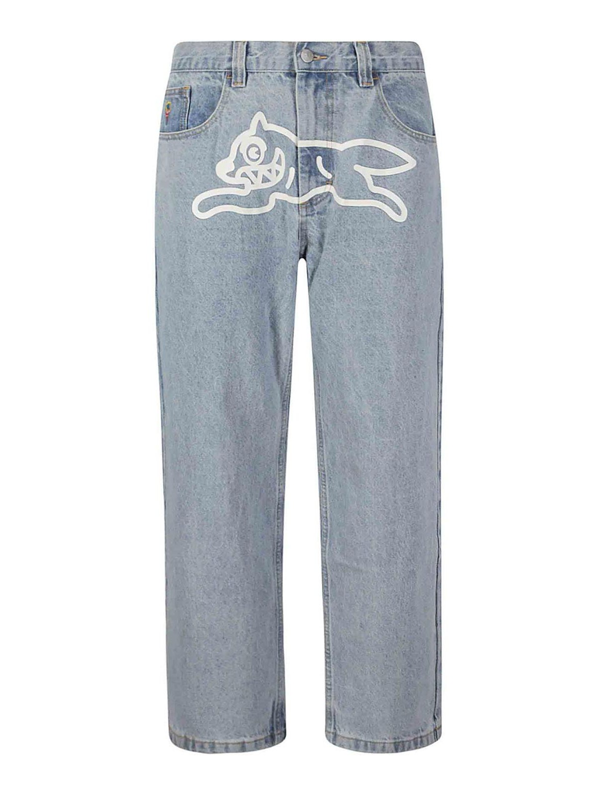 Running Dog Double Scoop Denim Pant ICD002HEAVYWASHBLUE (ICECREAM / ジーンズ ) | ICECREAM (アイスクリーム)