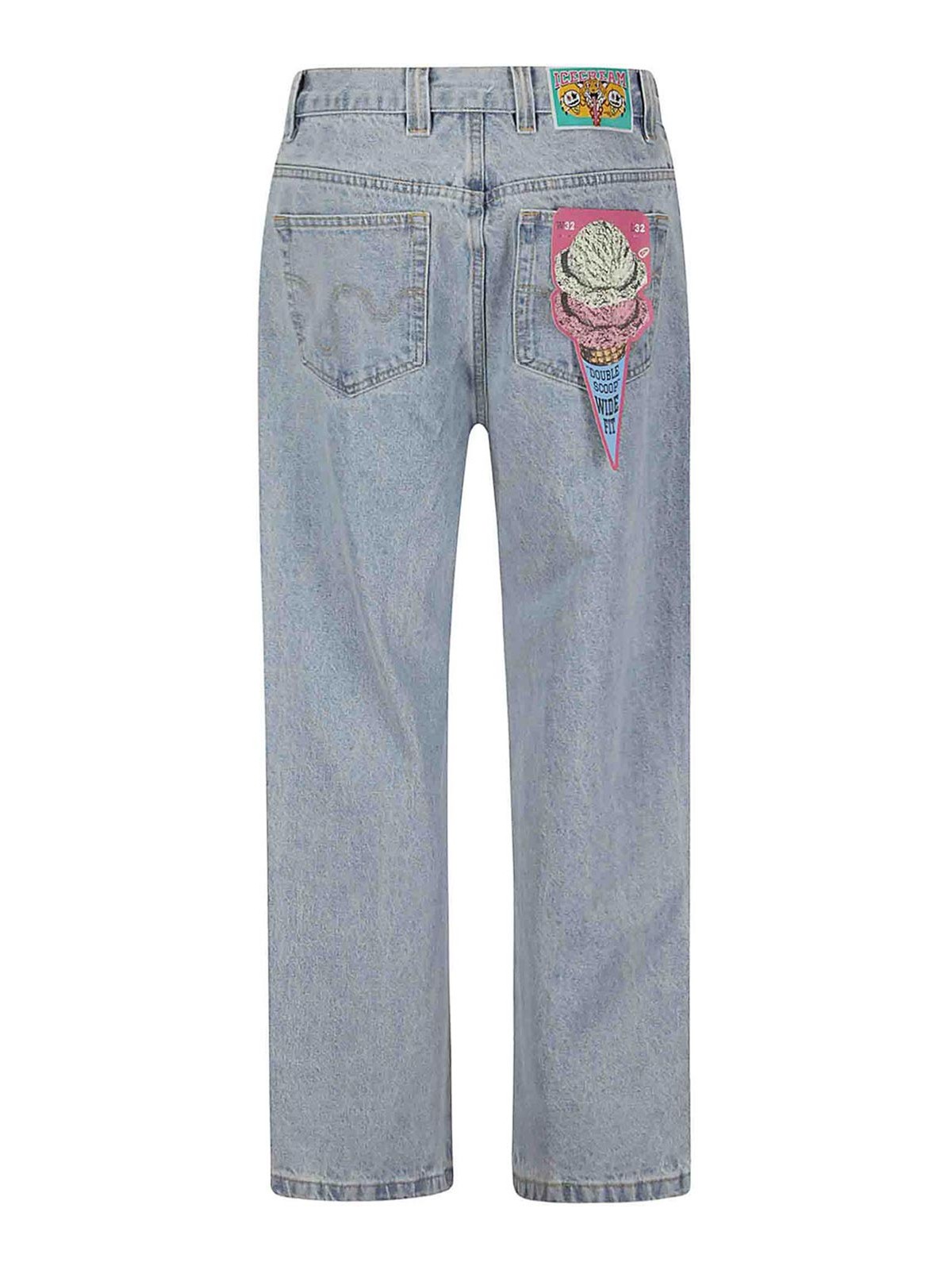 Running Dog Double Scoop Denim Pant ICD002HEAVYWASHBLUE (ICECREAM / ジーンズ ) | ICECREAM (アイスクリーム)(1)