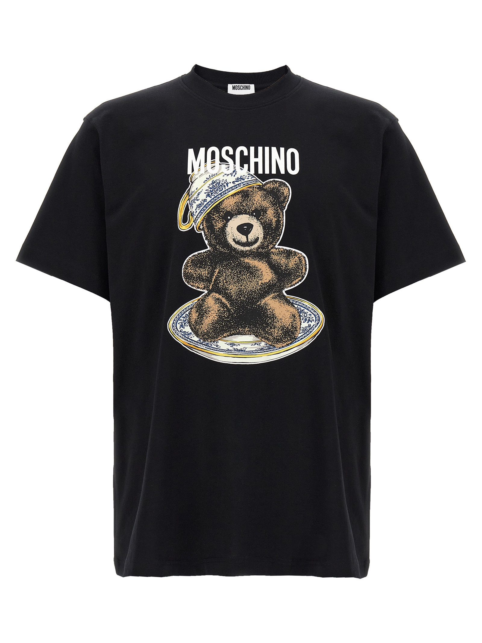 Tシャツ・カットソー Moschino FW25 'Teddy' print T-shirt (V07165241 1555) Teddy' print T-shirt (MOSCHINO/Tシャツ・カットソー