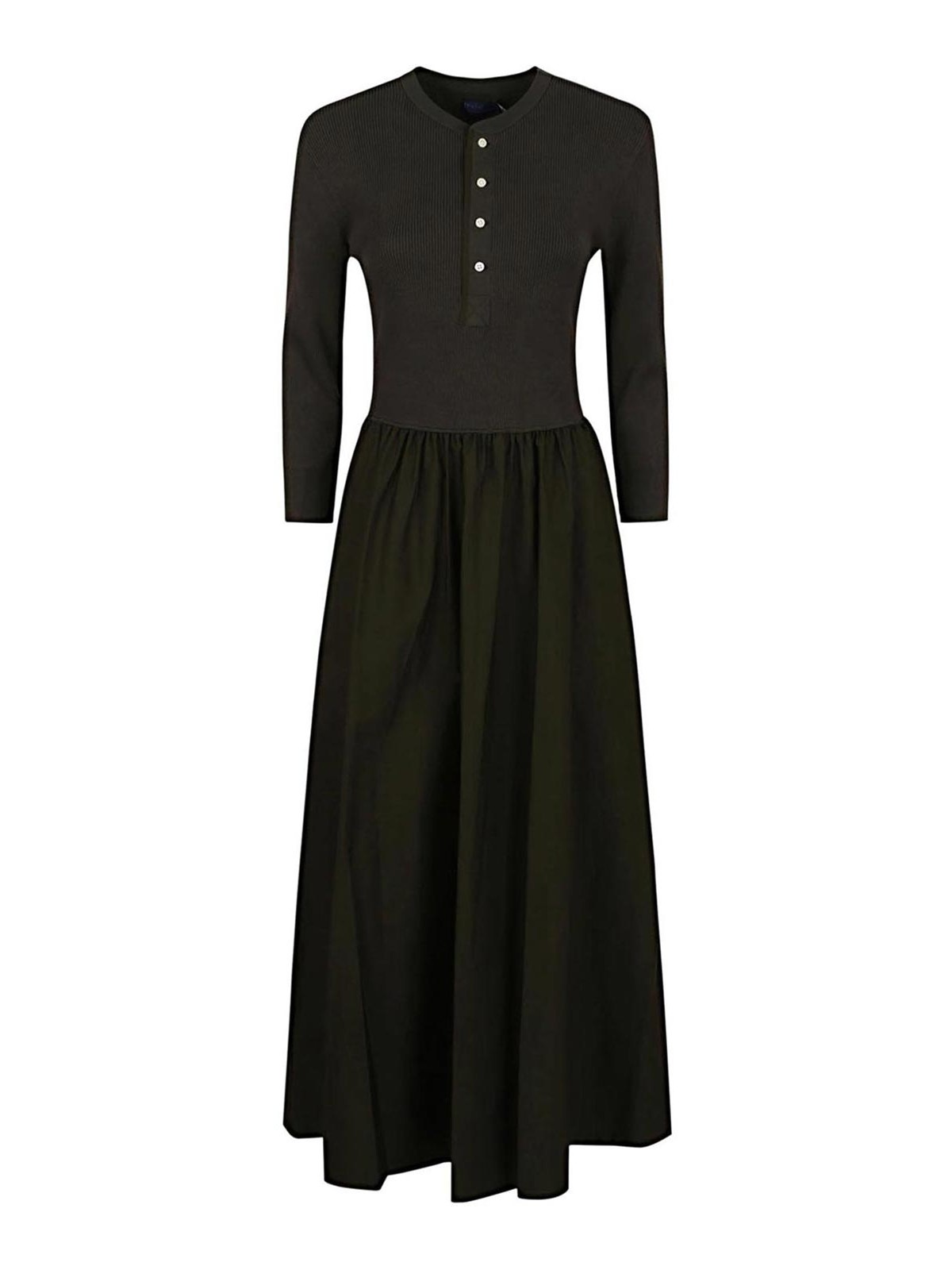 Ls Hnley Dr-Long Sleeve-Day Dress 211959906001 (Polo Ralph Lauren / ワンピース・ドレス・オールインワン ) | Polo Ralph Lauren (ポロ ラルフ ローレン)