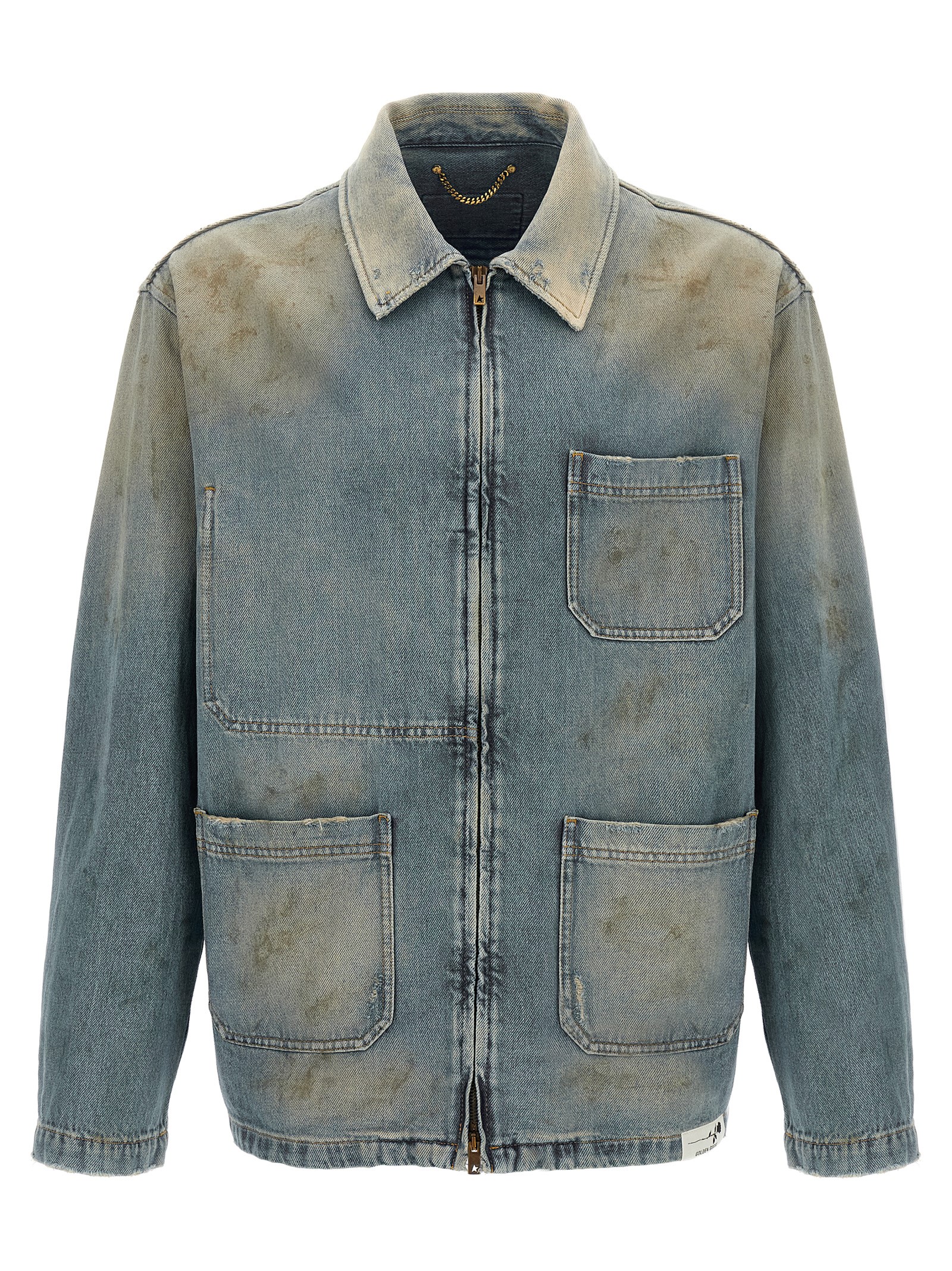 'Mackenzie' denim jacket GMP01941P0020825049150491 (Golden Goose / カジュアルジャケット ) | Golden Goose (ゴールデングース)
