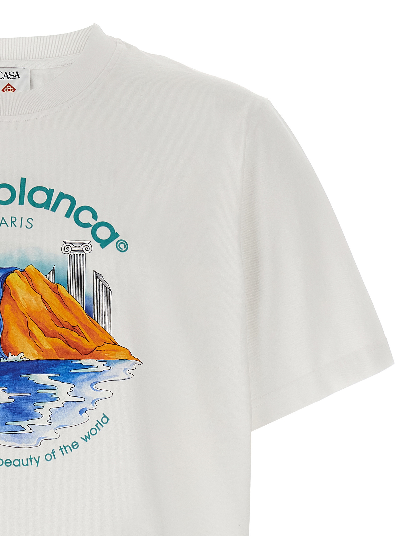 'Oasis' print T-shirt MS25JTS00118OASIS (Casablanca / Tシャツ・カットソー ) | Casablanca (カサブランカ)(2)